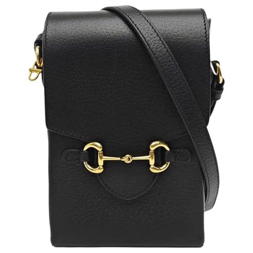 Handle Horsebit 1955 leather handbag