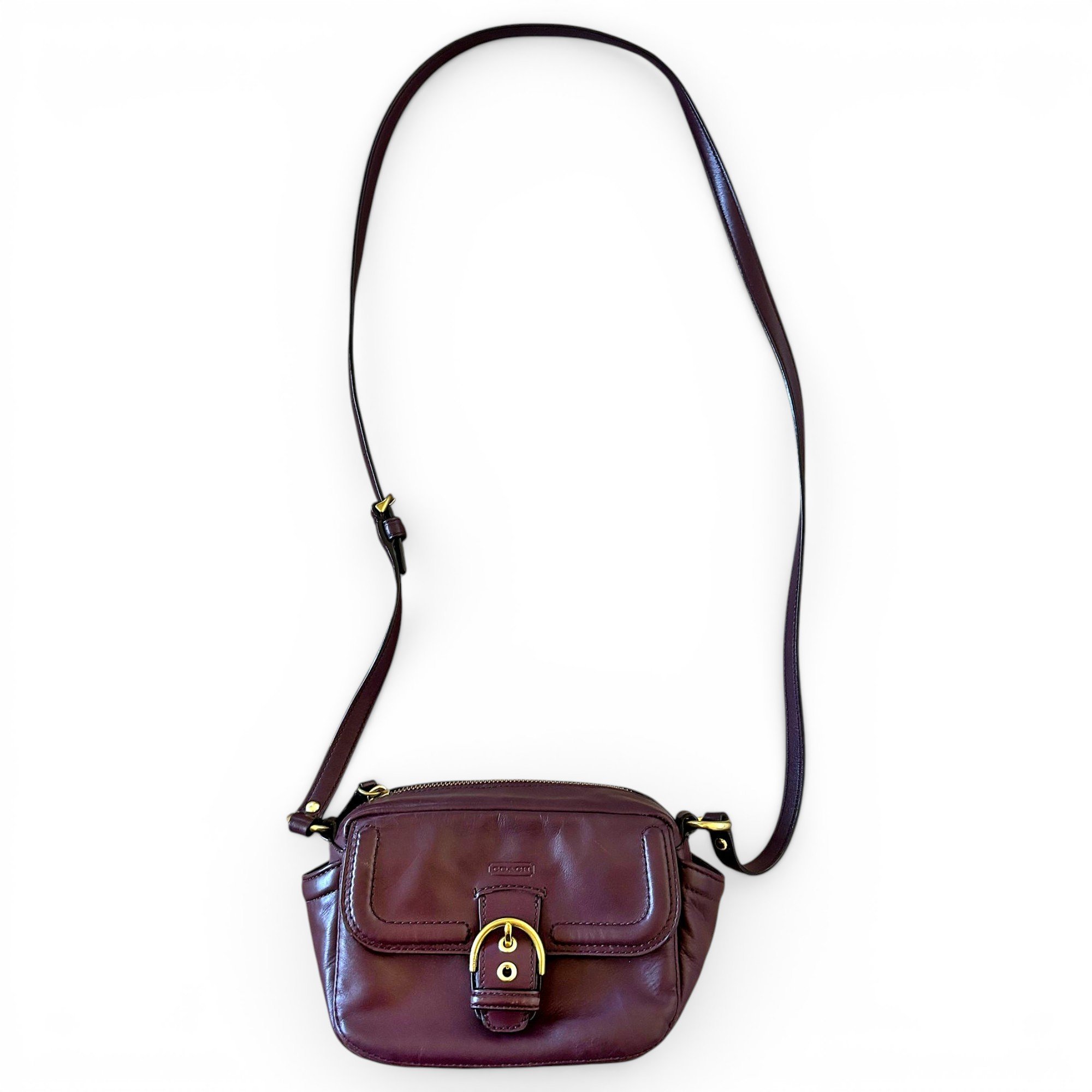 Lane leather crossbody bag