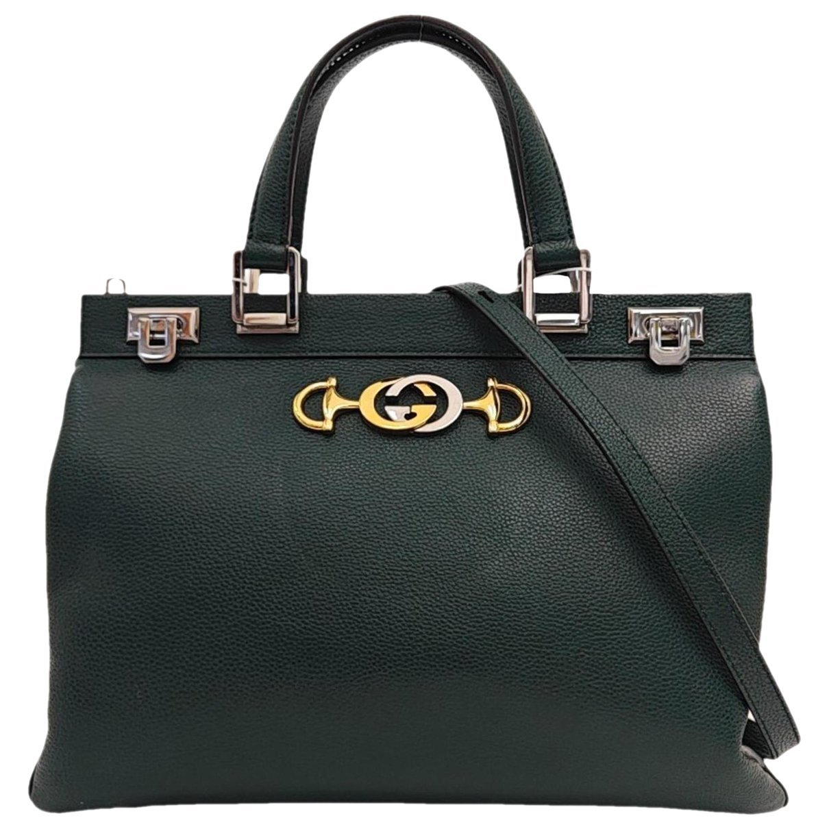 Zumi leather handbag