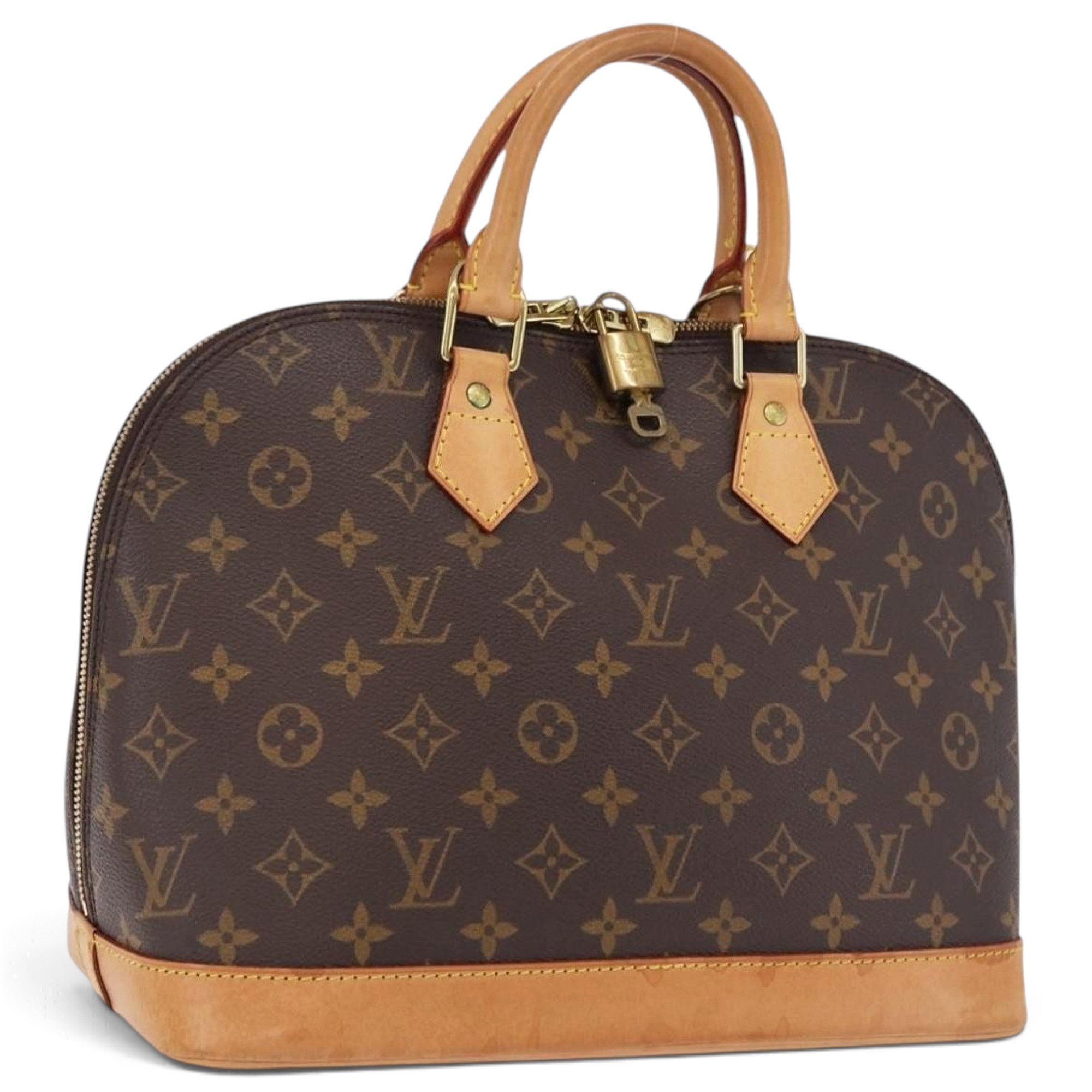 Alma leather handbag