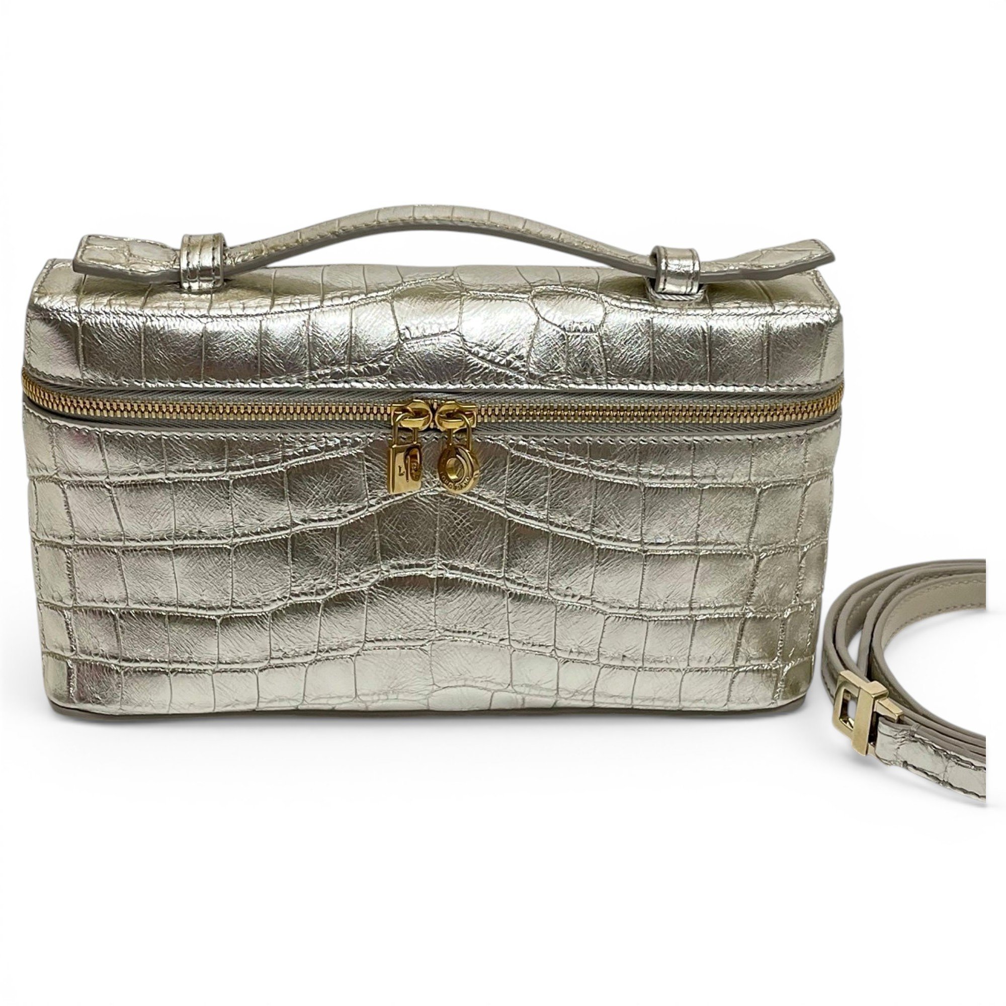 Extra Pocket leather handbag