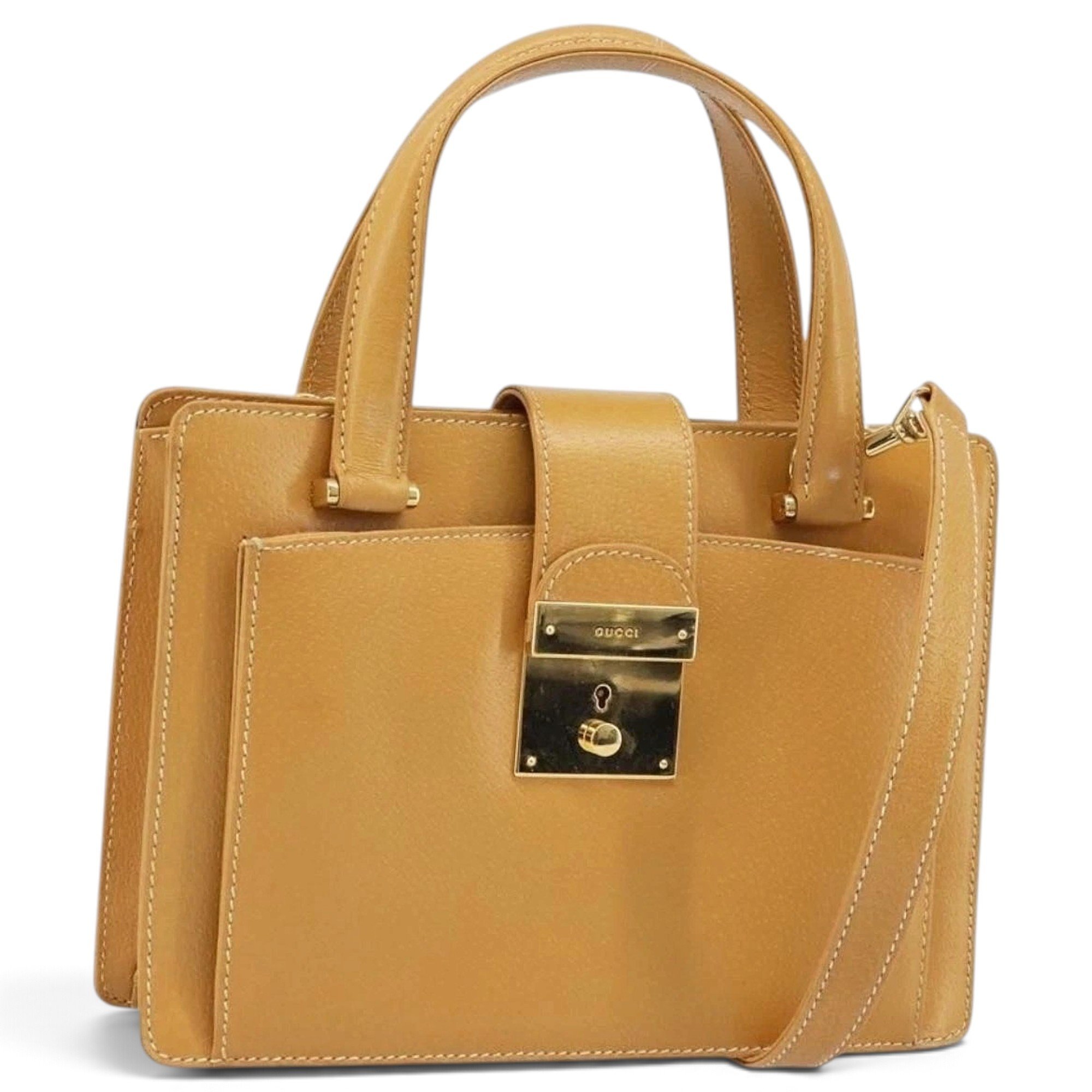 Leather handbag