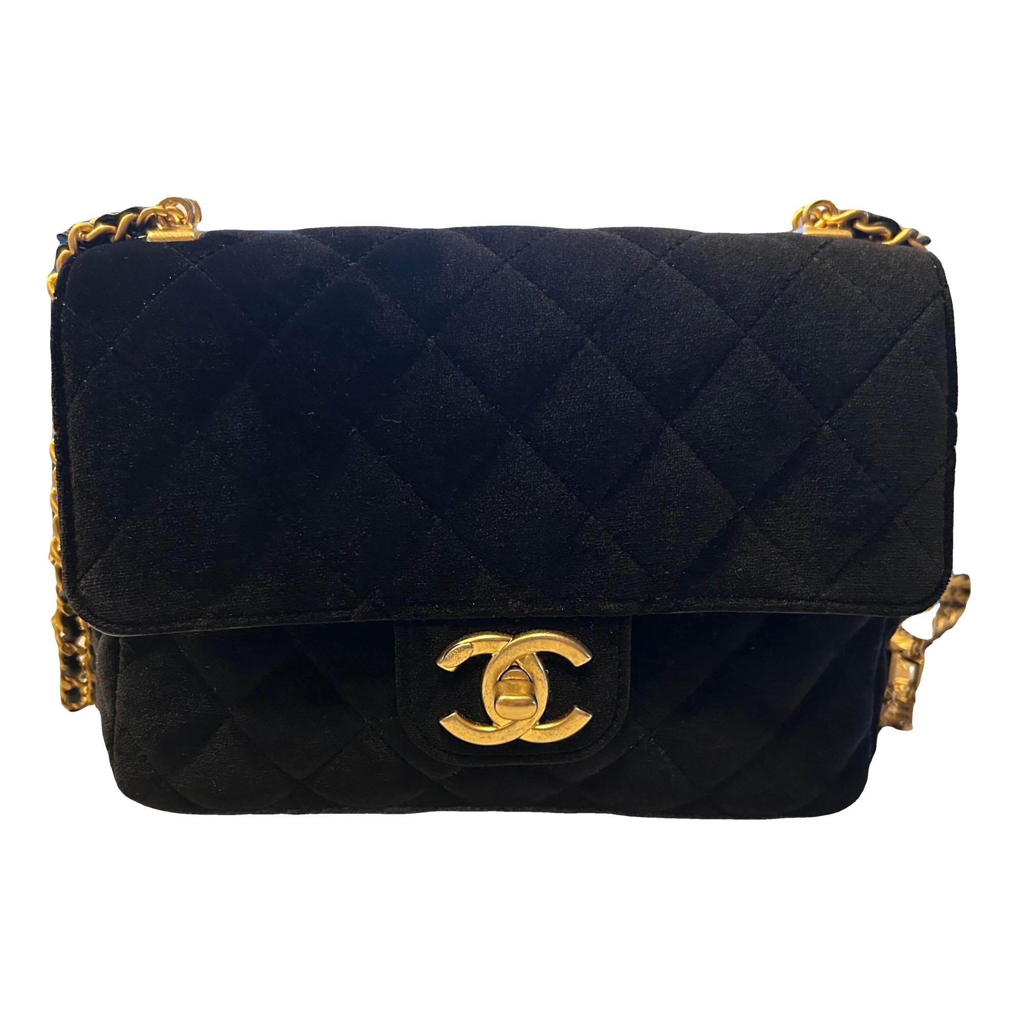 Velvet crossbody bag