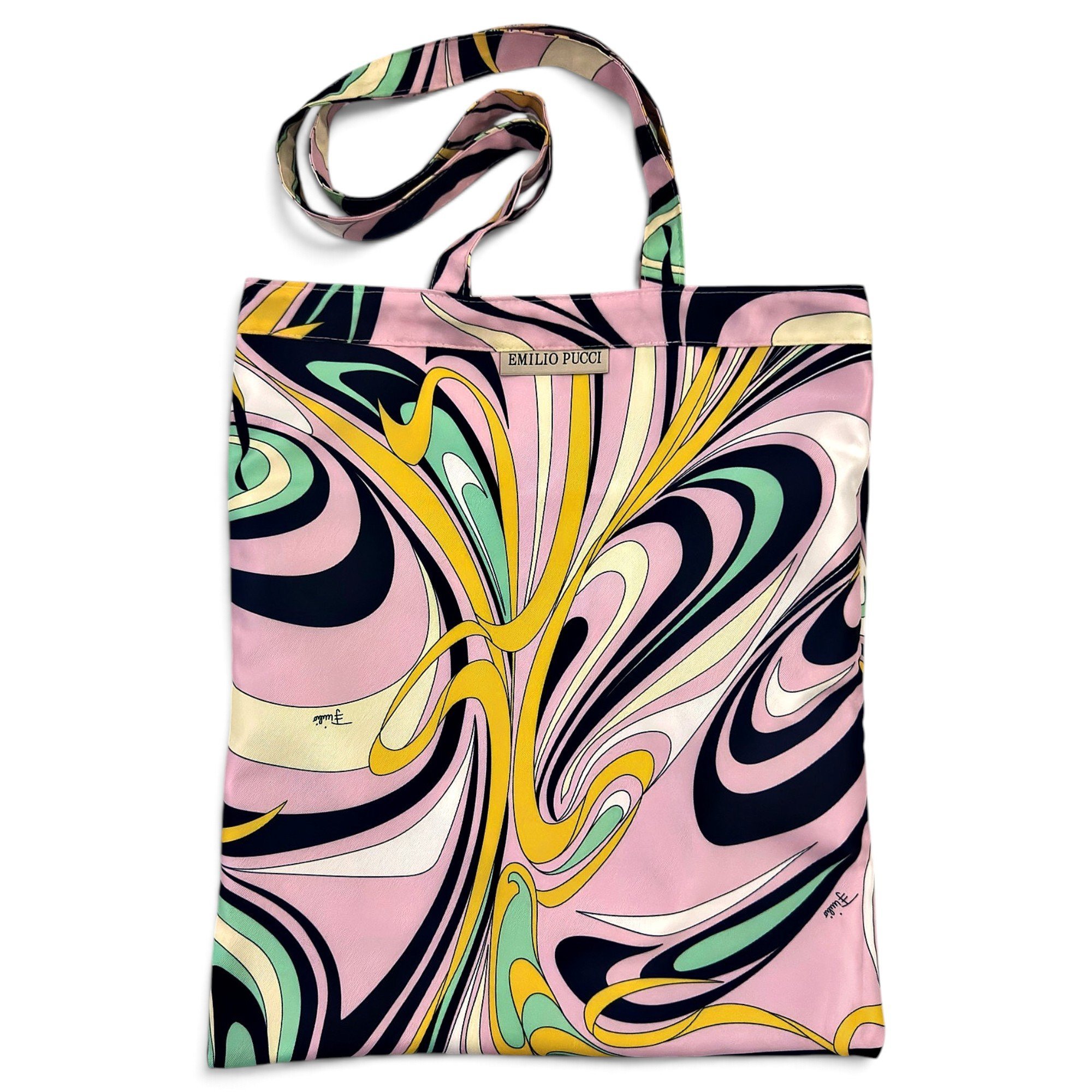 Emilio Pucci Silk tote
