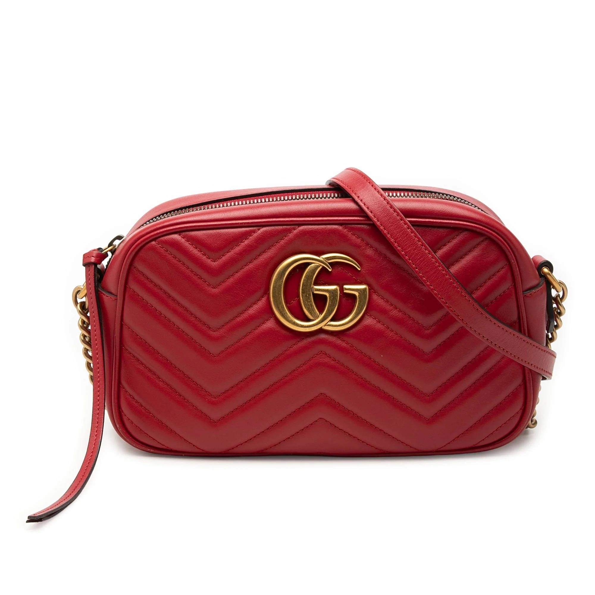 GG Marmont leather crossbody bag