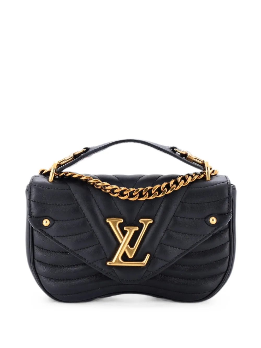 New Wave Chain Bag Quilted Leather PM shoulder bag