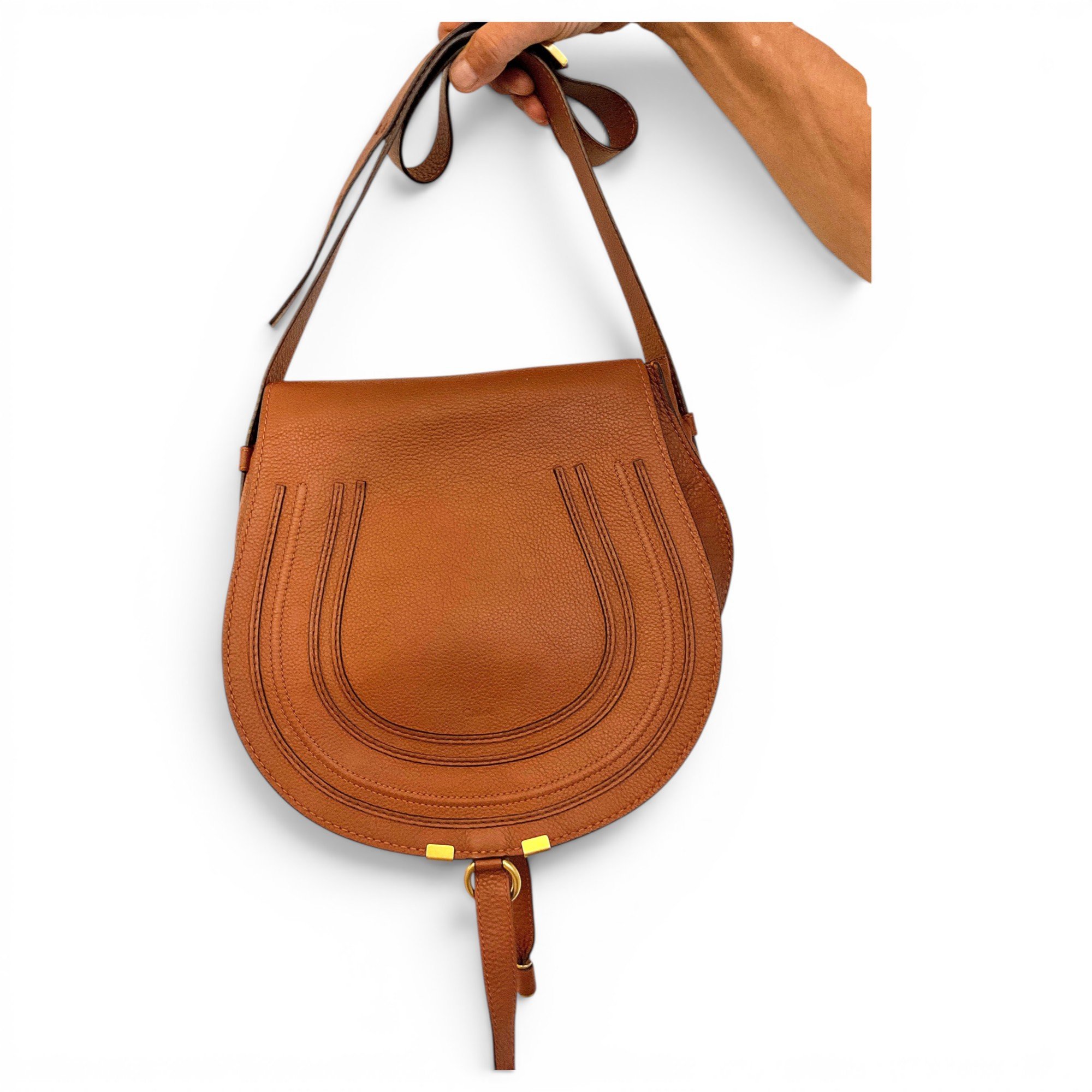 Marcie leather crossbody bag
