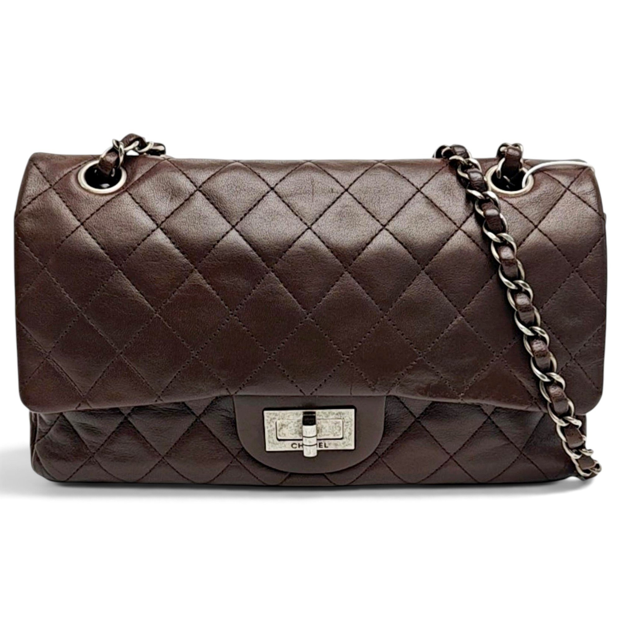 2.55 leather handbag