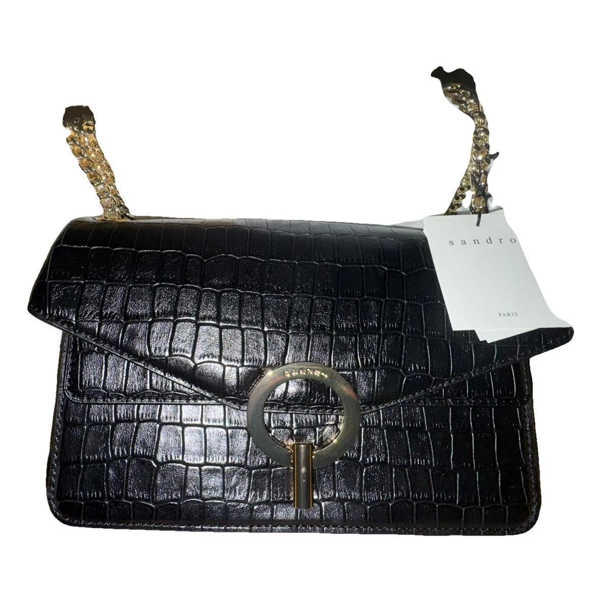 Sandro Yza leather handbag