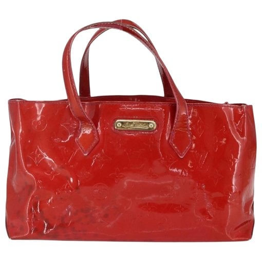 Wilshire patent leather handbag