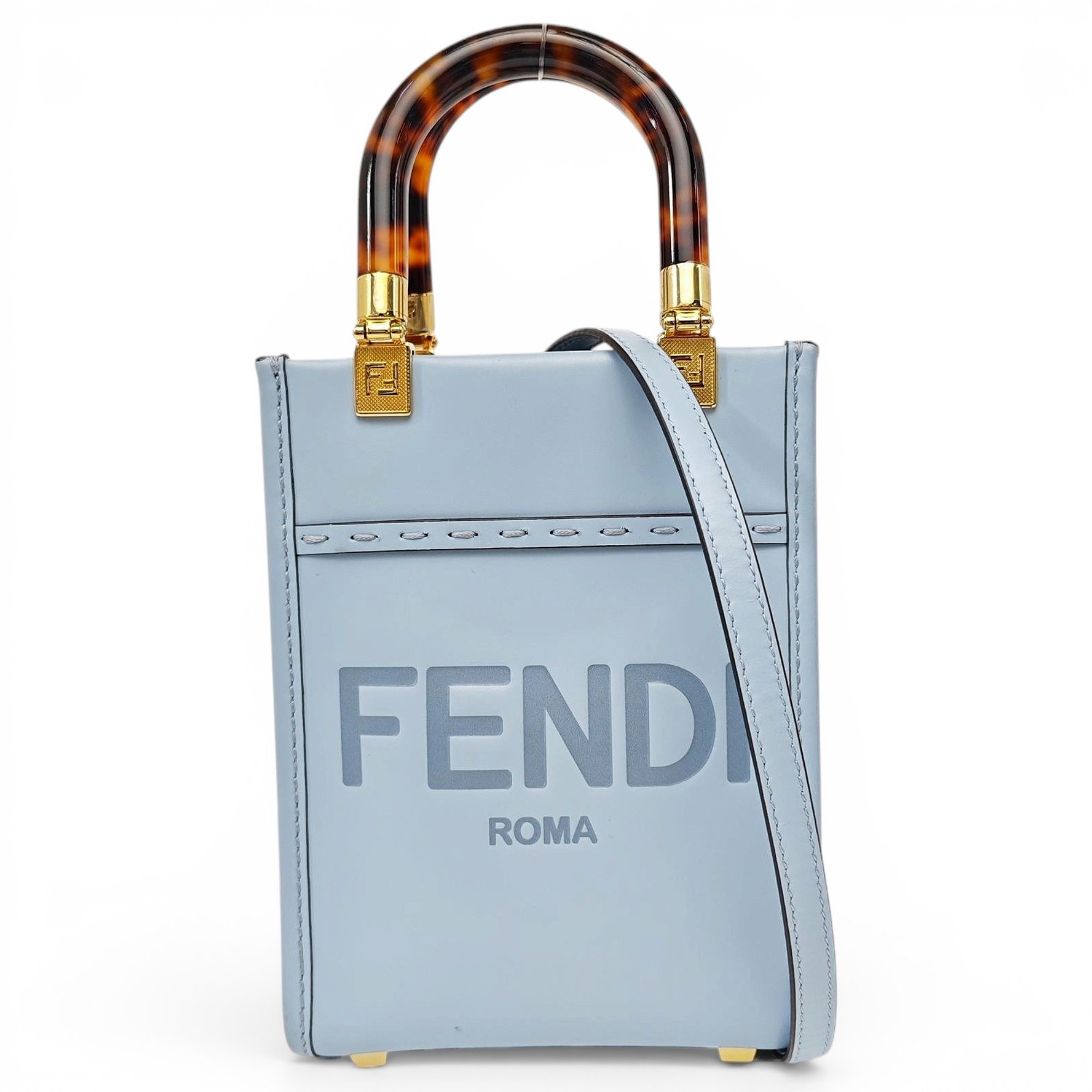 Sunshine leather tote
