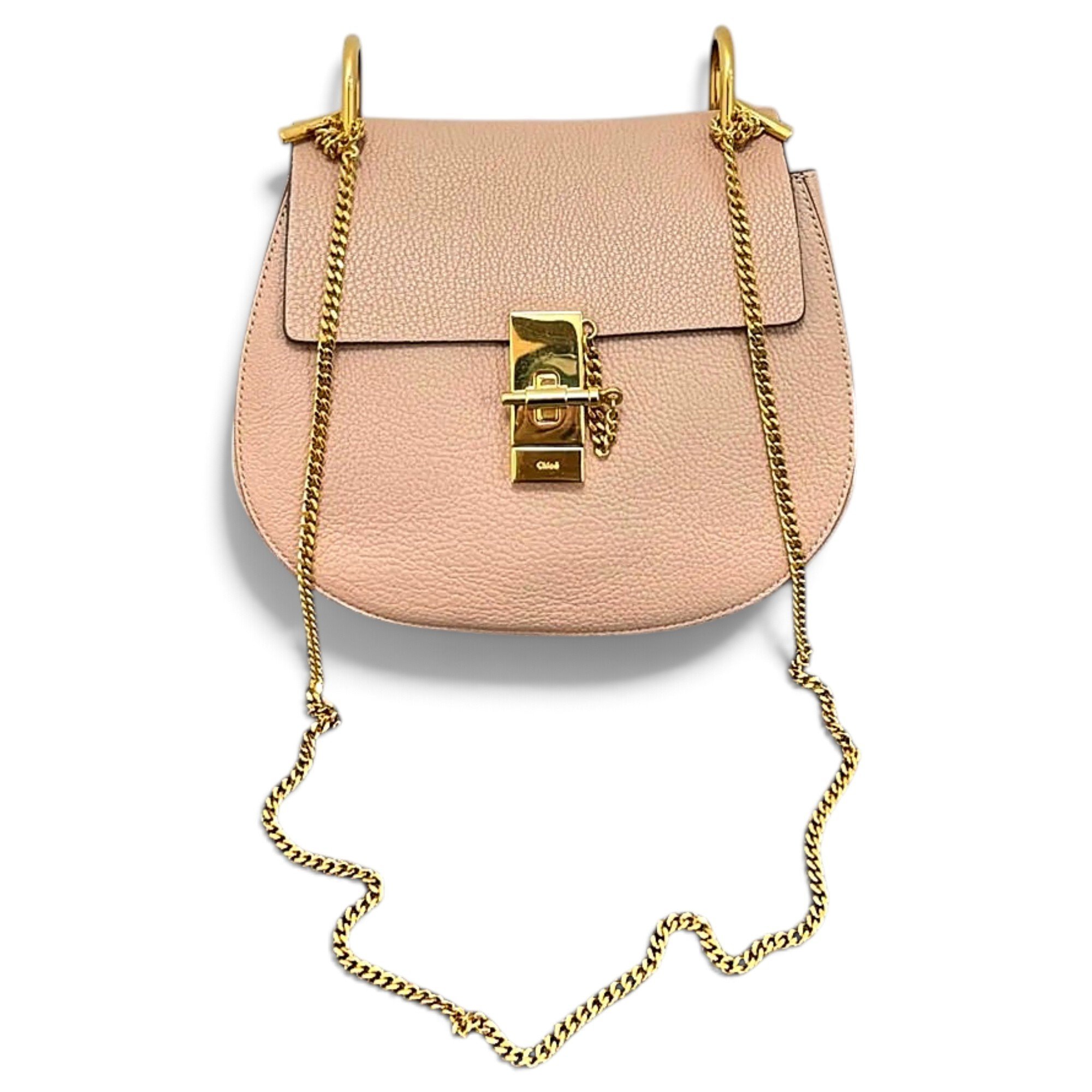 Drew leather crossbody bag