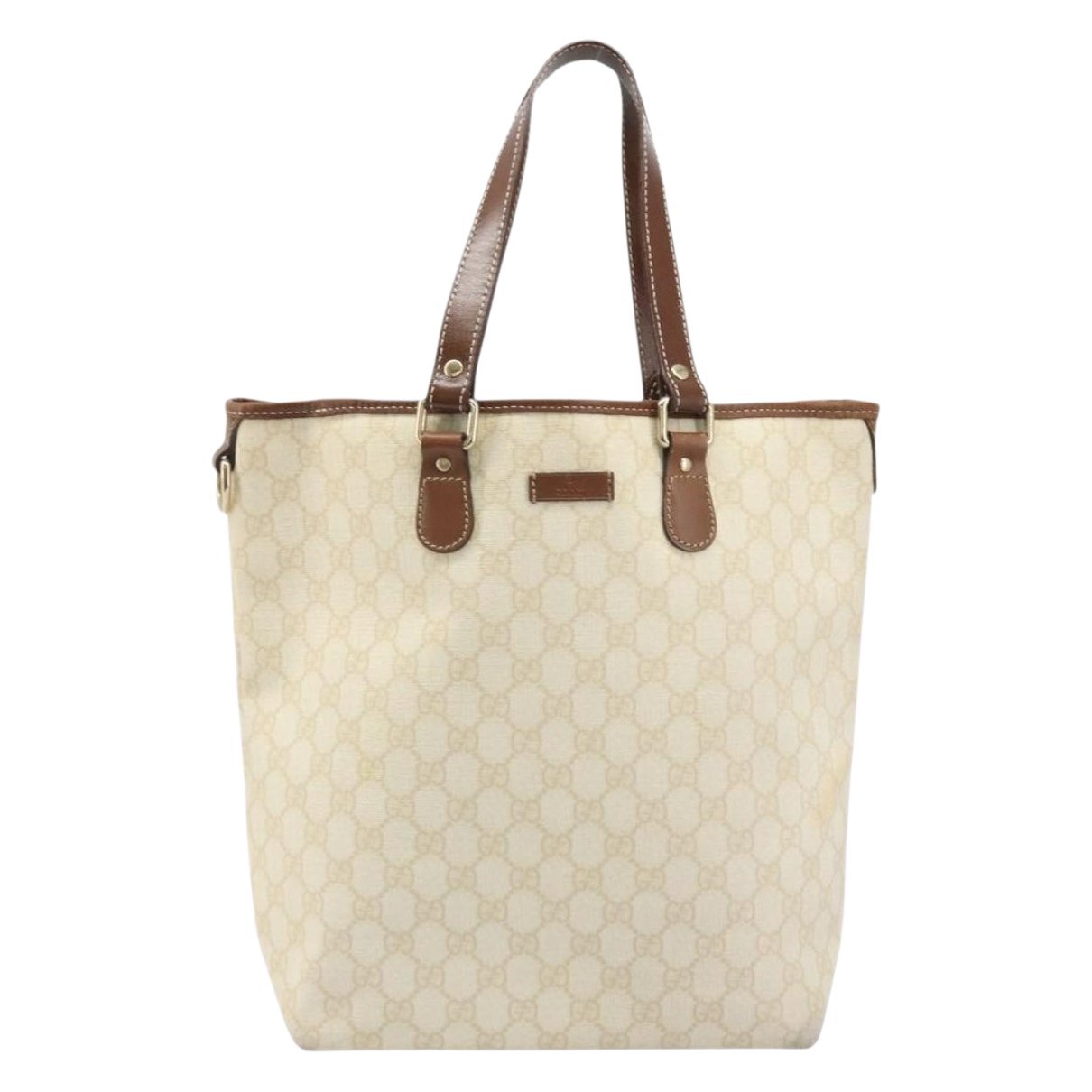 Leather tote