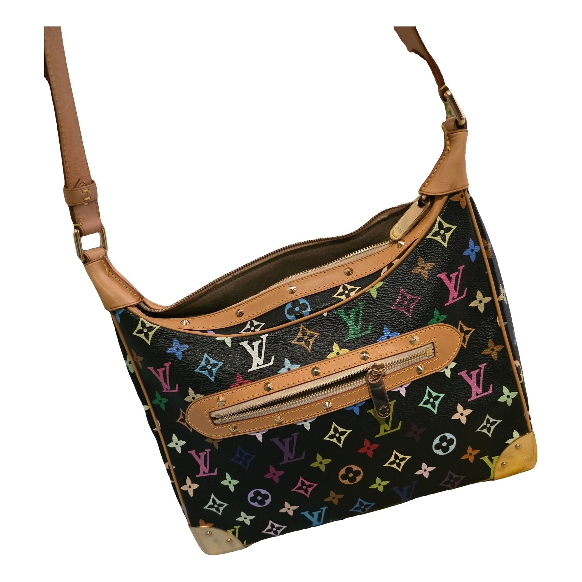 Louis Vuitton Boulogne leather crossbody bag