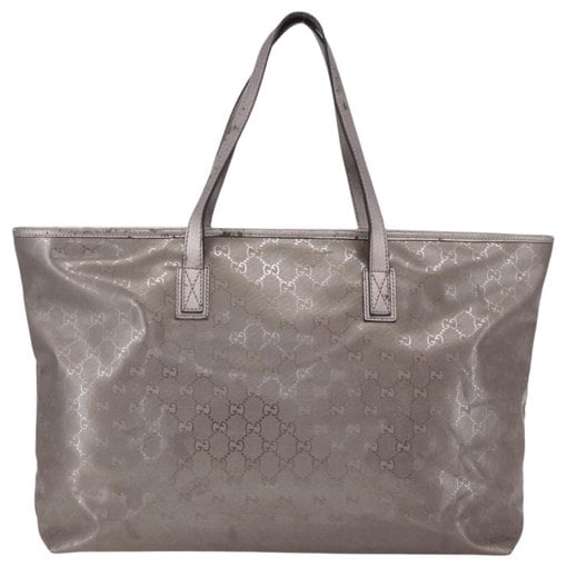 Leather tote