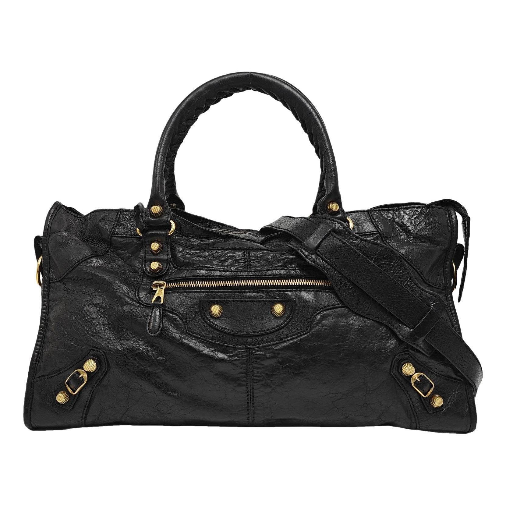 Neo Cagole City leather handbag