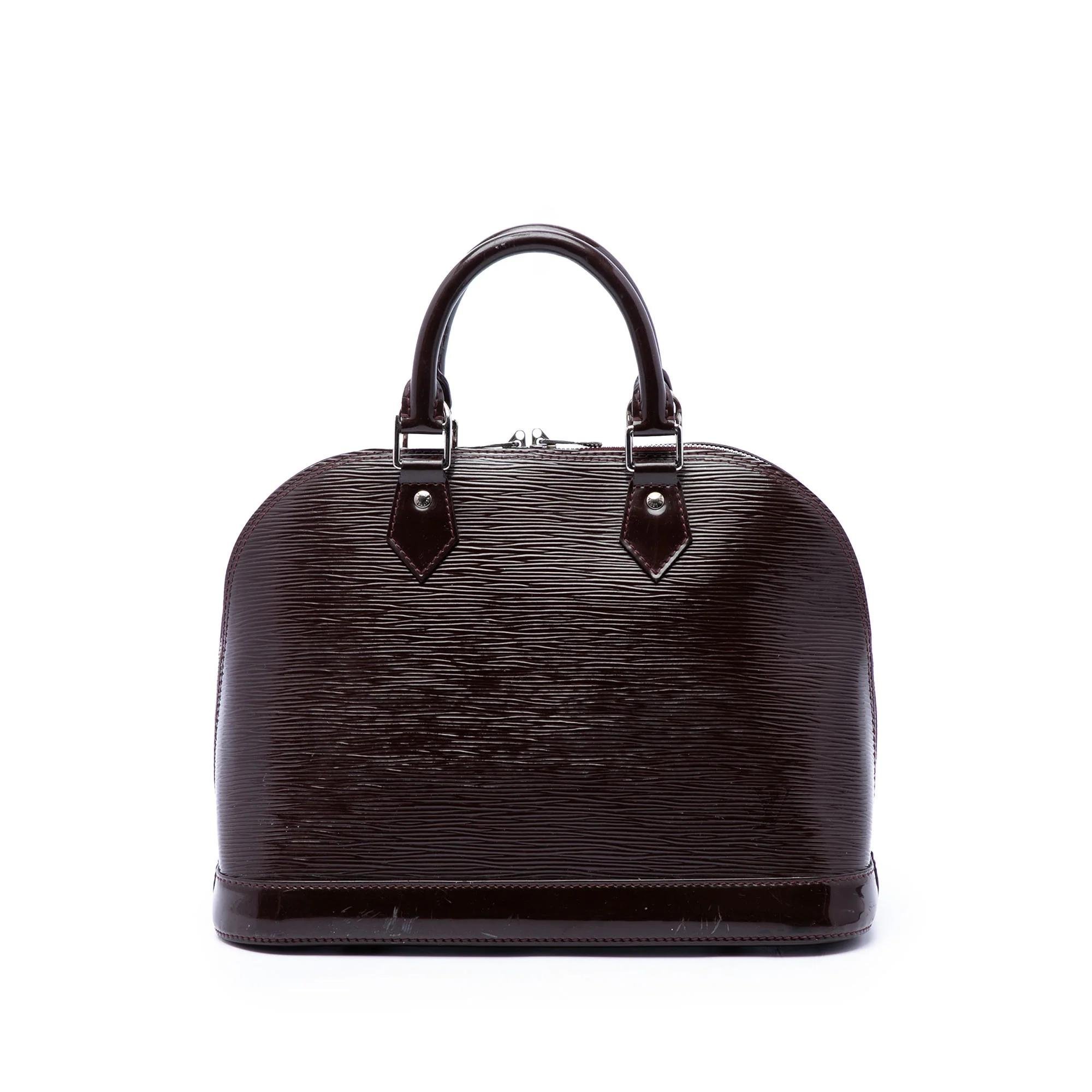 Alma leather handbag
