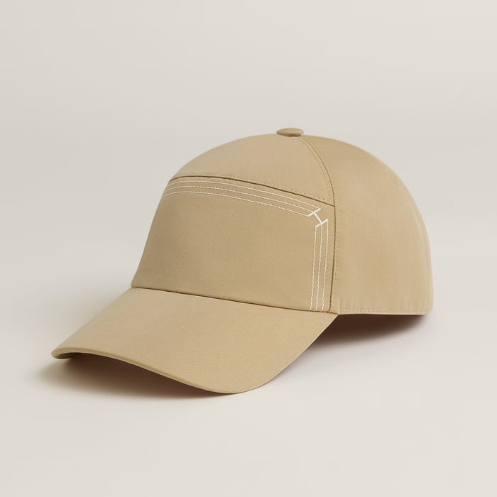 Beige Trench Neo Jump Stitch Cap