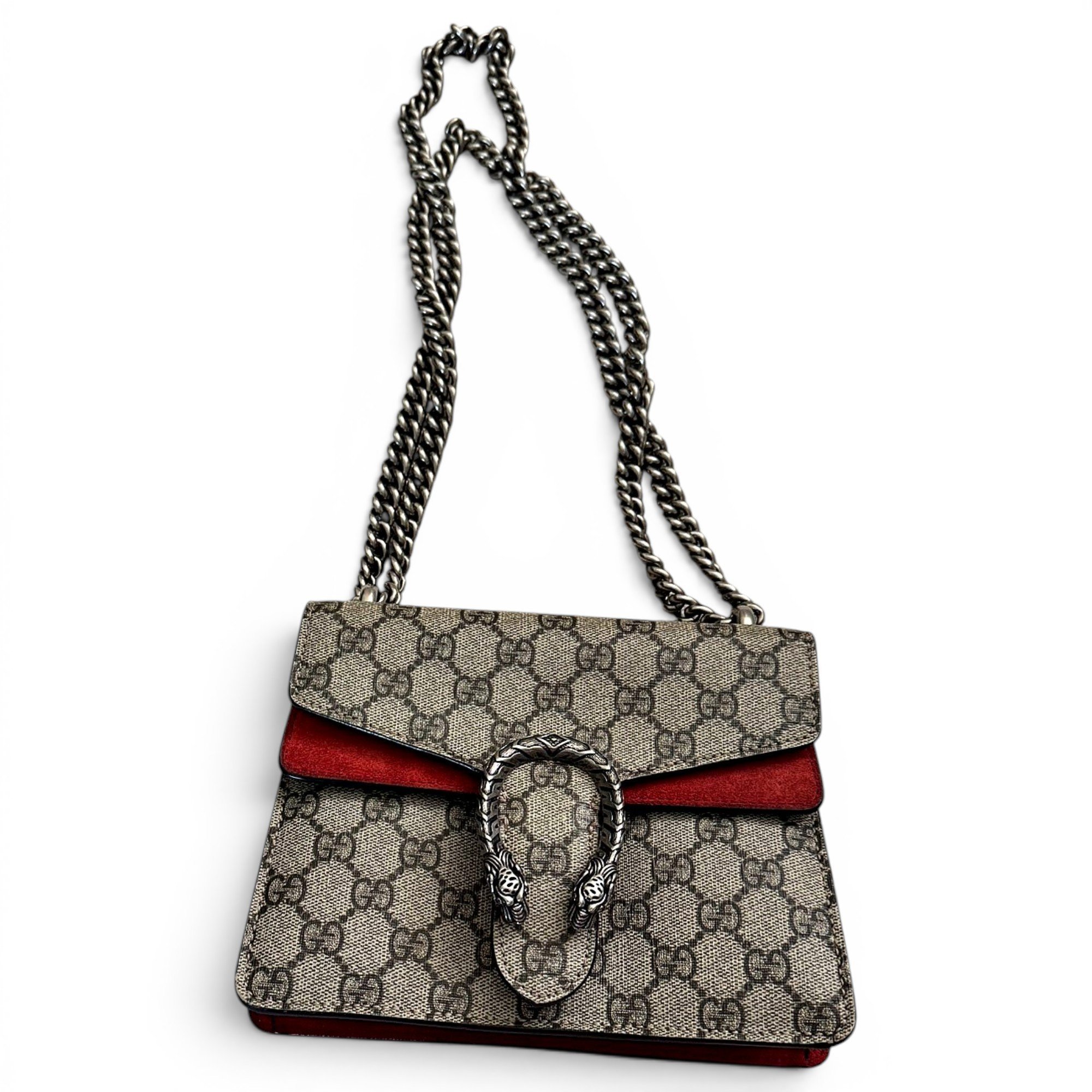 Dionysus leather clutch bag
