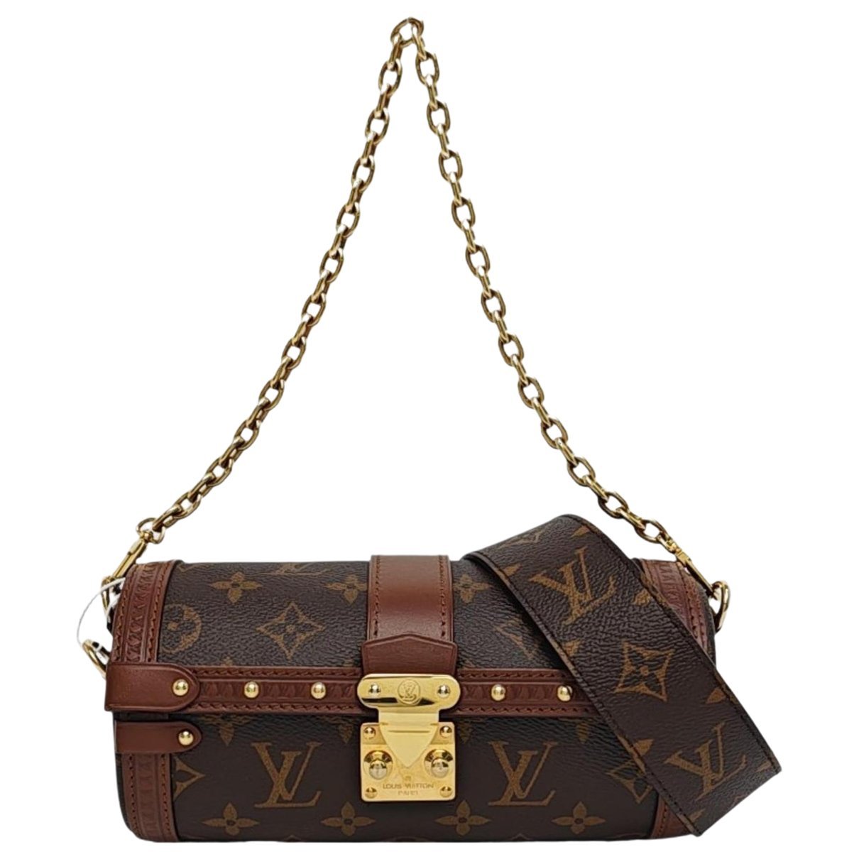 Papillon leather handbag
