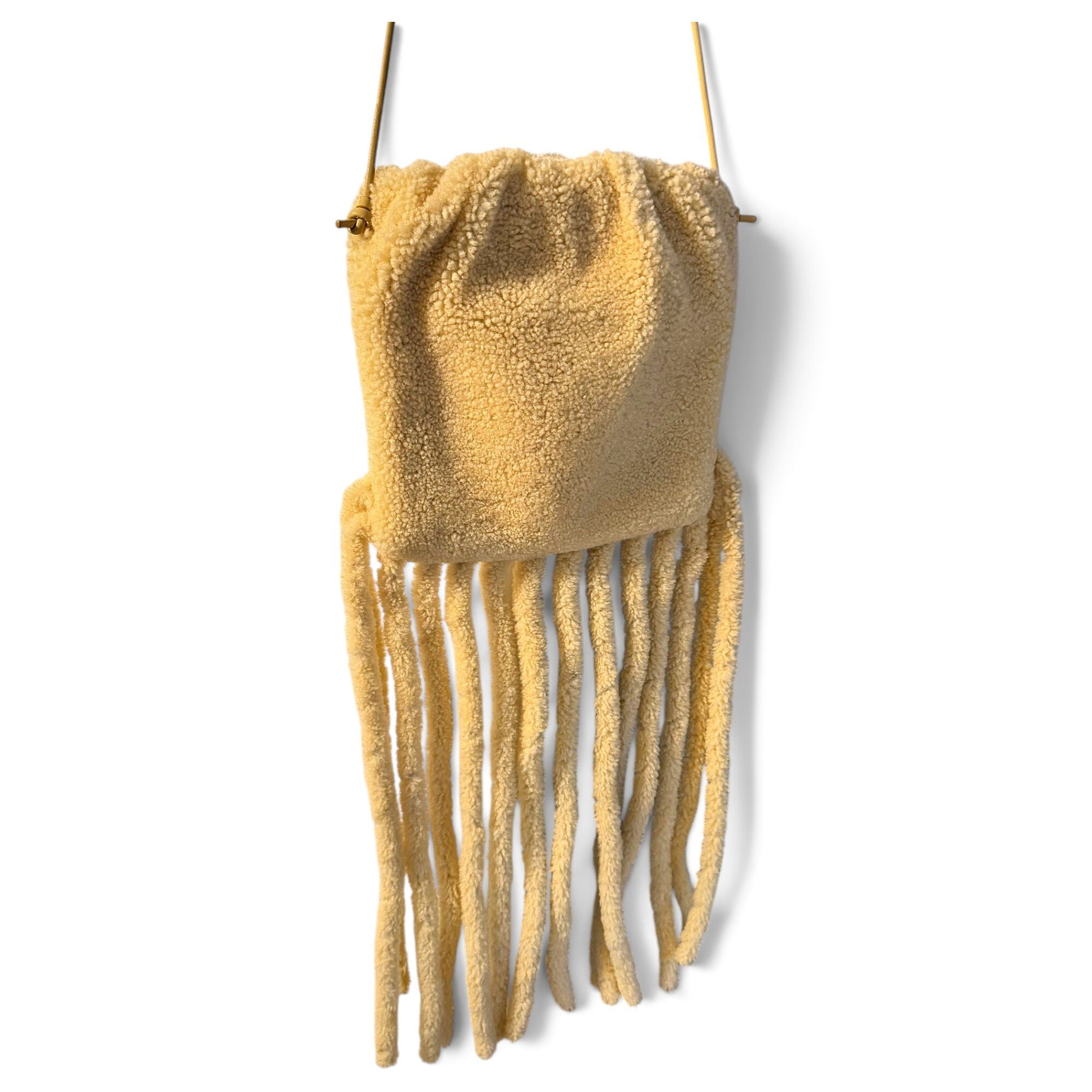 Fringe Pouch leather handbag