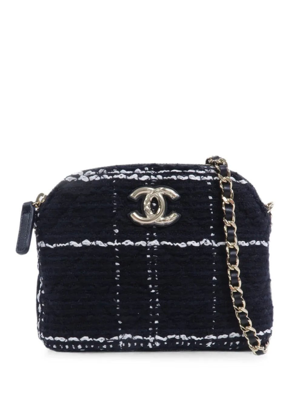 interlocking-CC shoulder bag
