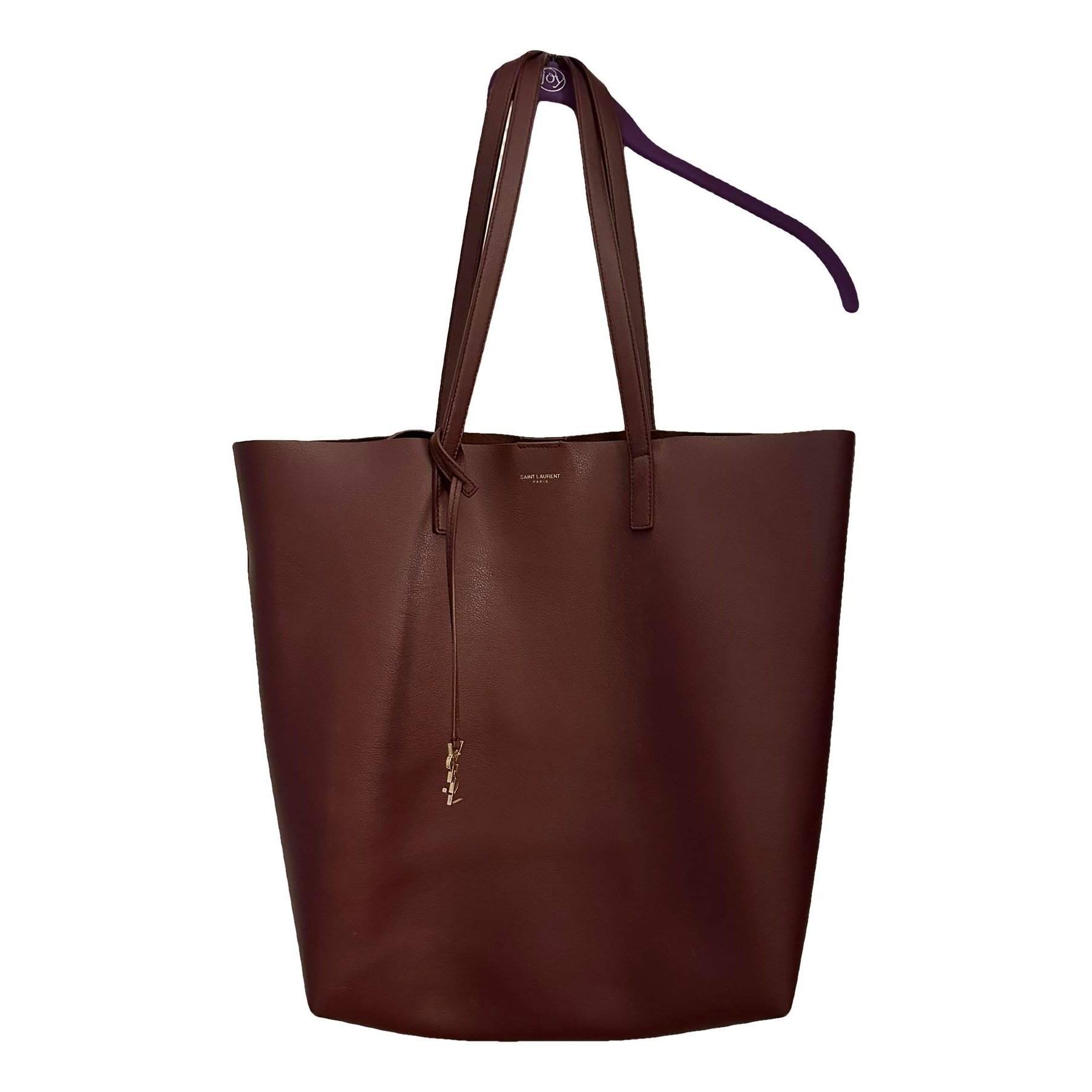 Leather tote