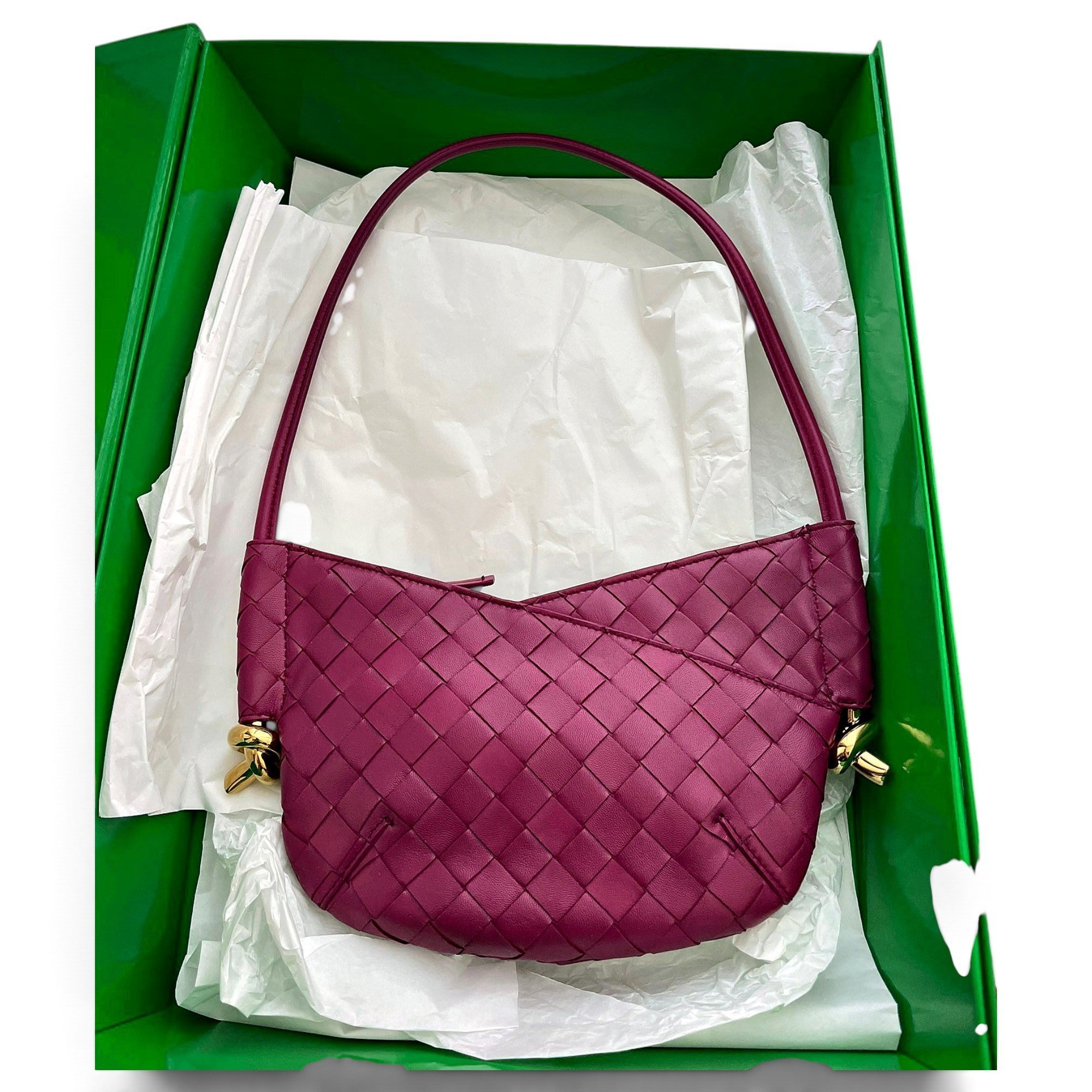 Bottega Veneta Solstice leather handbag