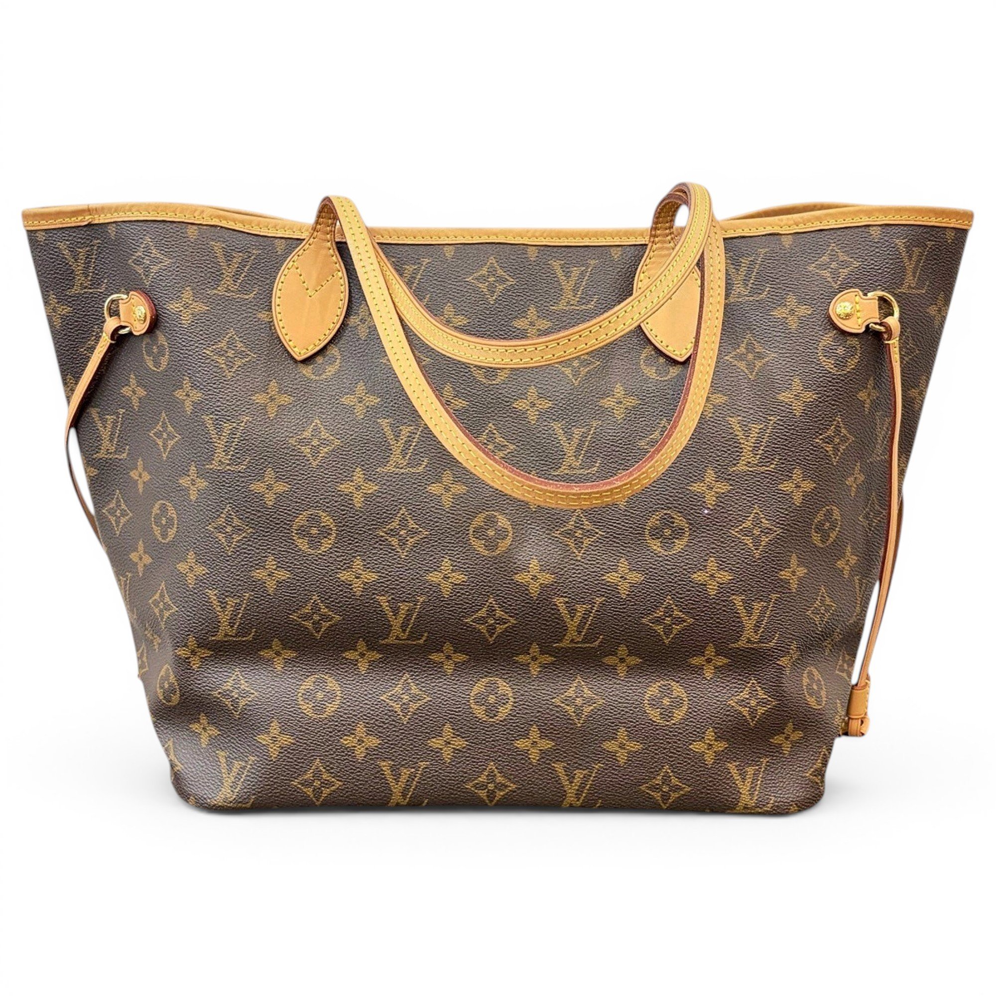 Neverfull leather tote
