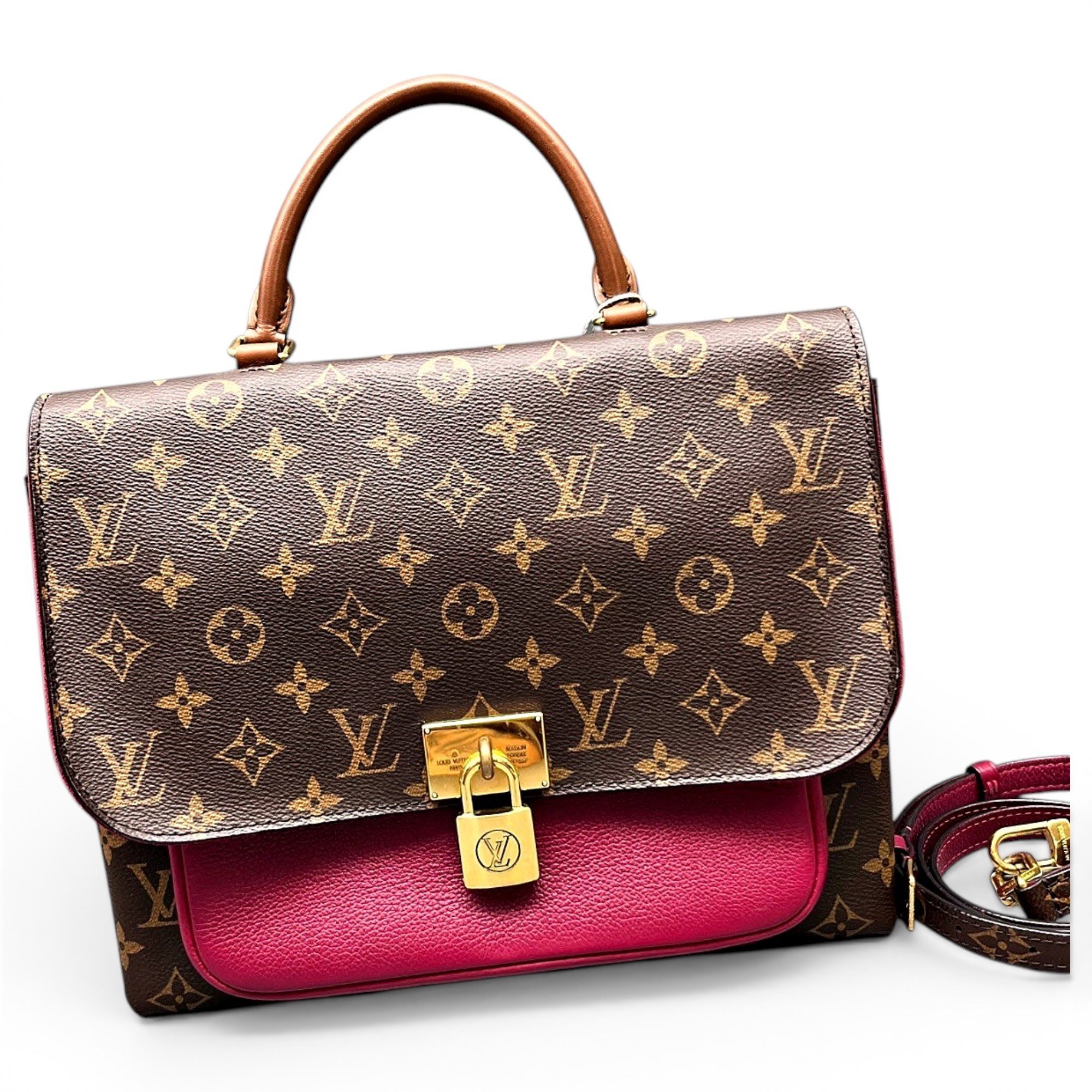 Louis Vuitton Marignan leather handbag