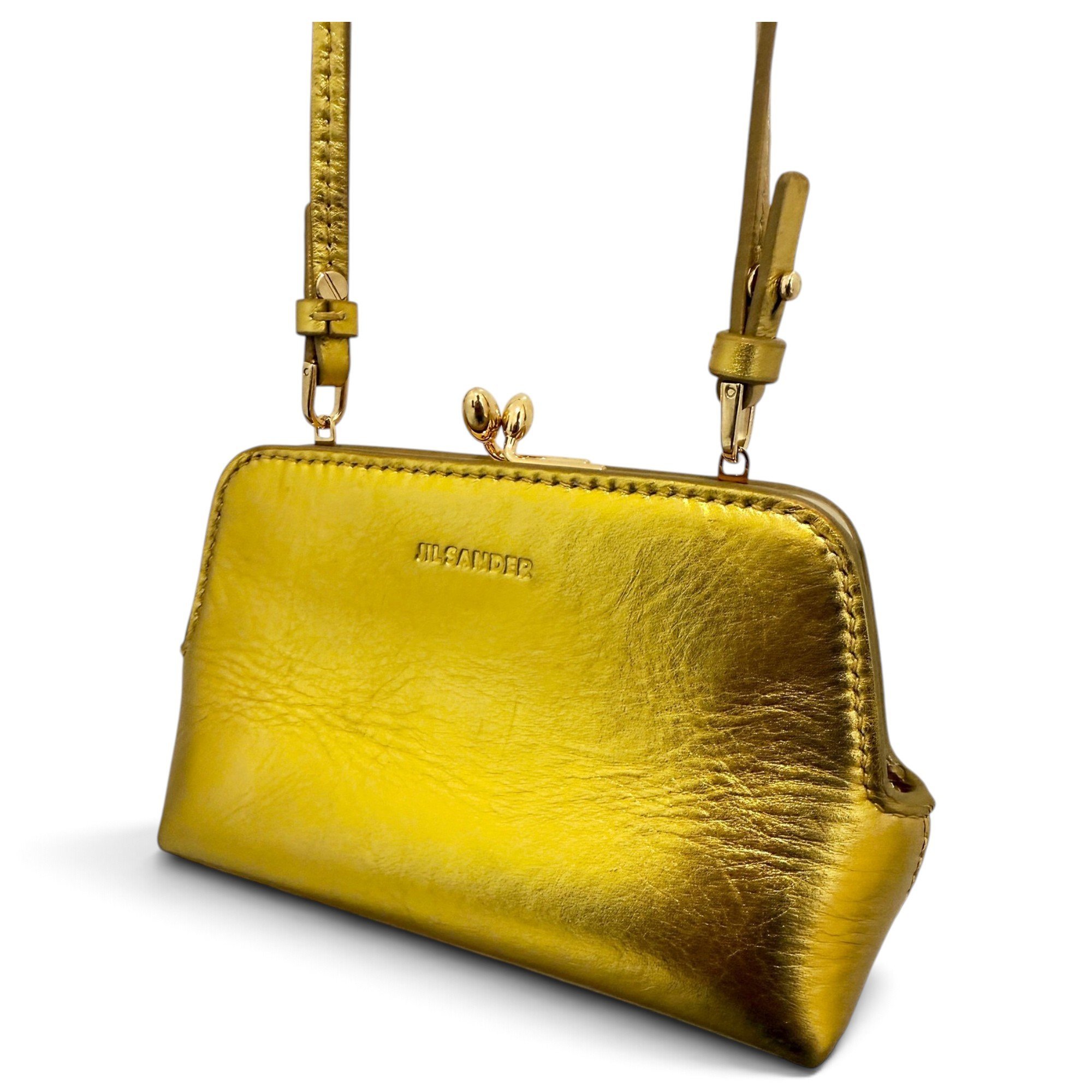 Leather crossbody bag
