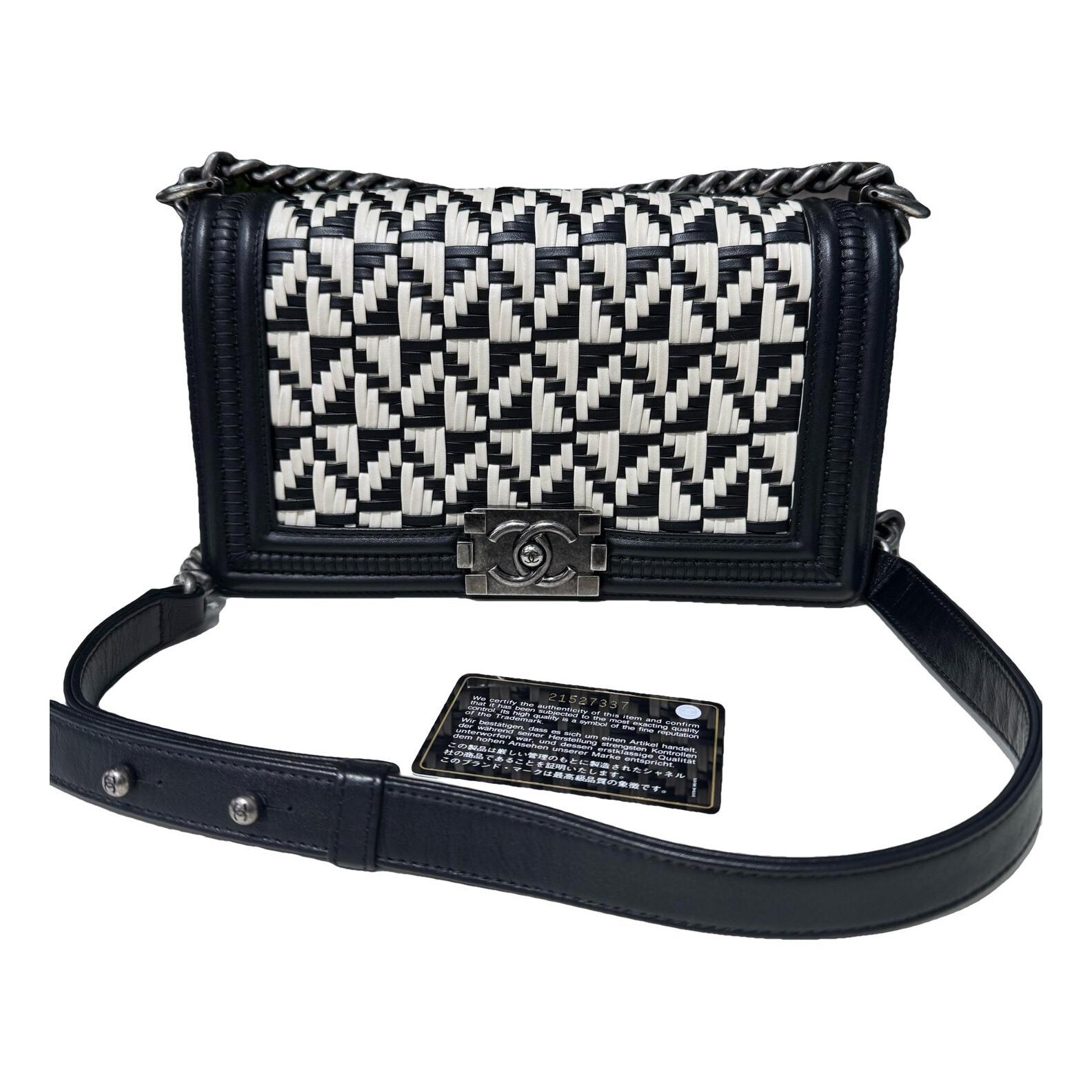 Boy leather crossbody bag