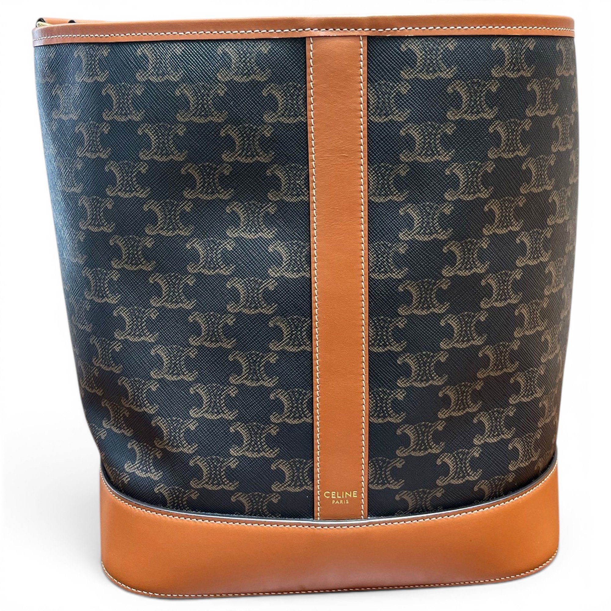 SAC SEAU leather handbag
