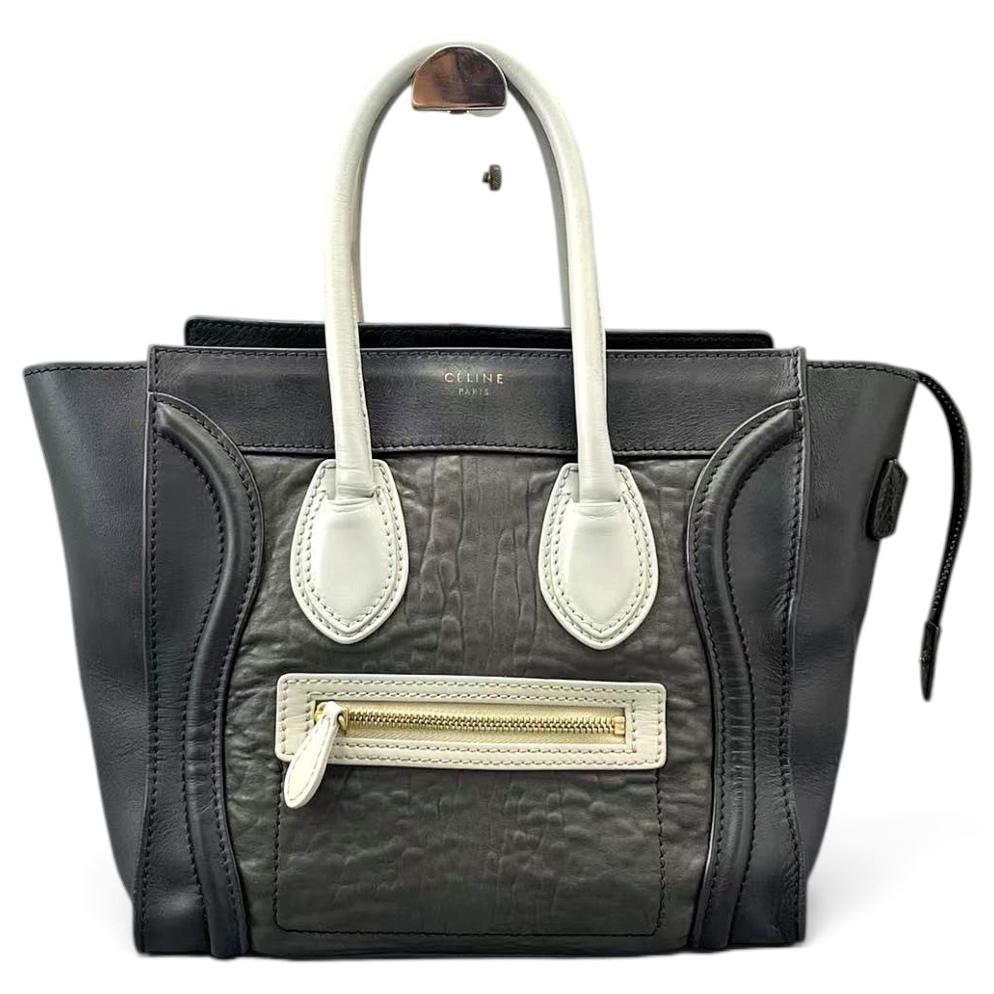 Luggage leather handbag