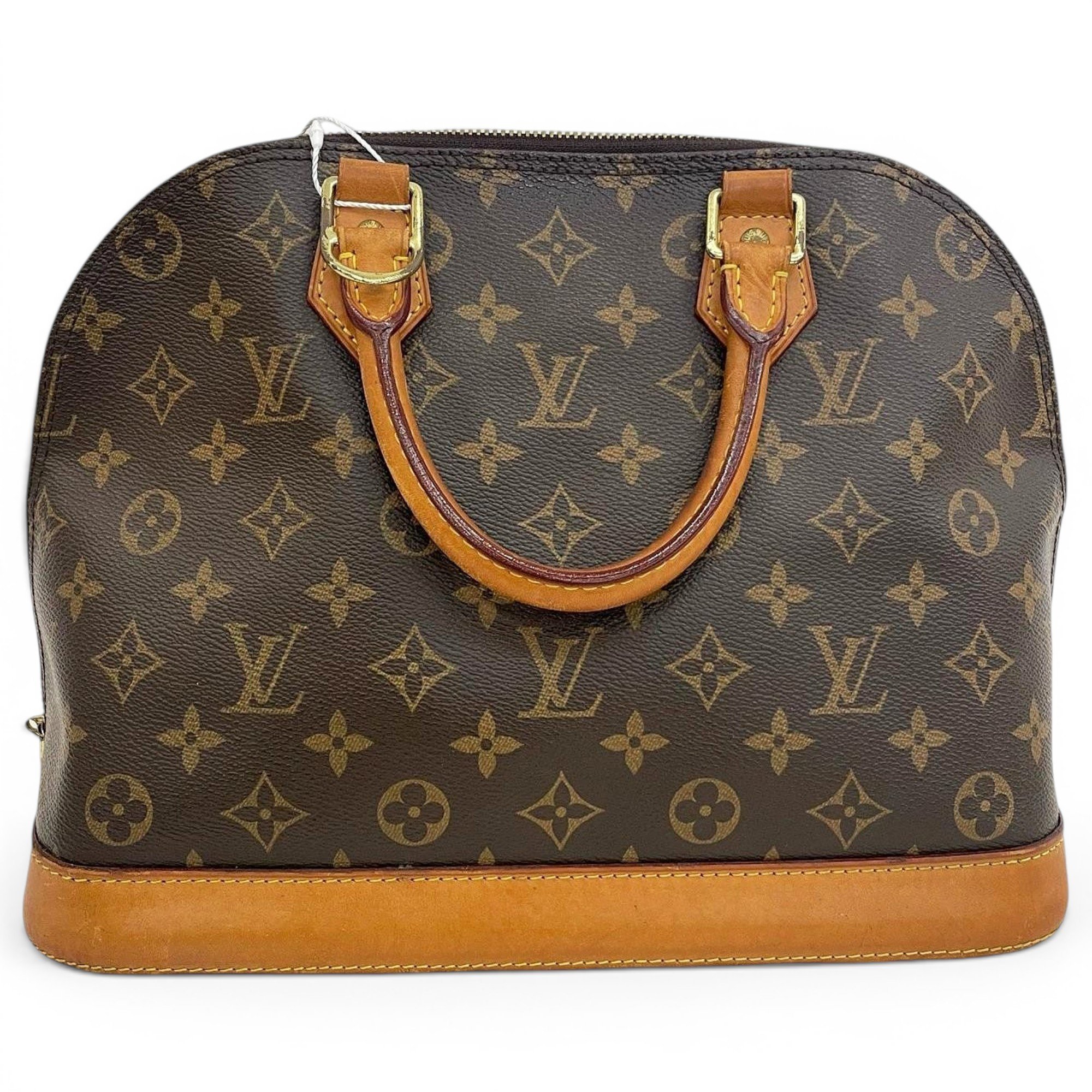 Alma leather handbag