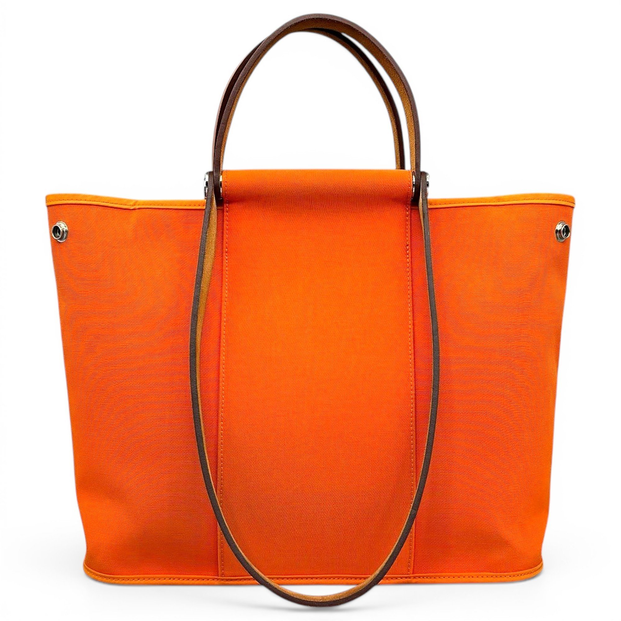 Hermes Cabag Handbag Orange