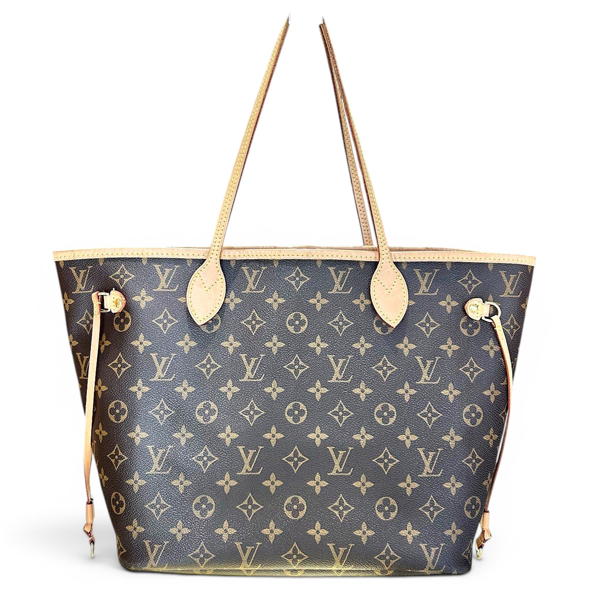 Neverfull leather tote