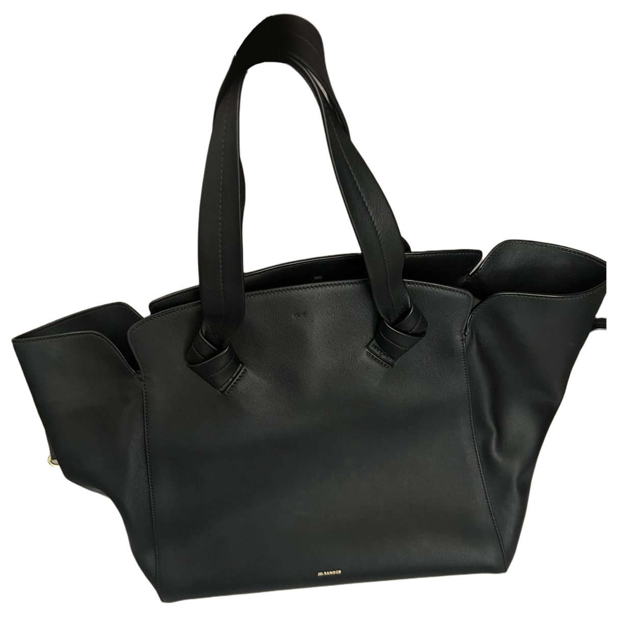 Jil Sander Shopper leather tote