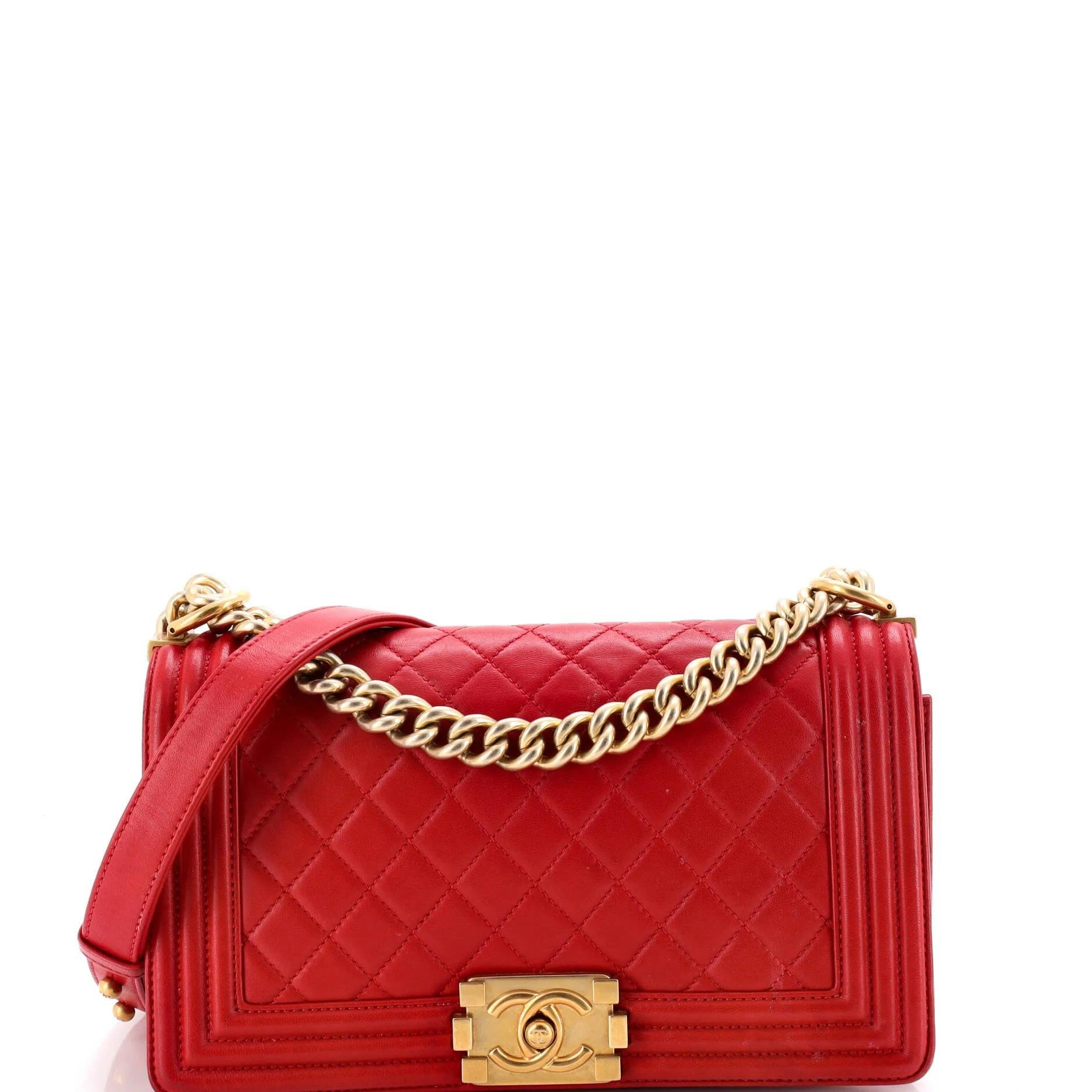 Boy leather handbag