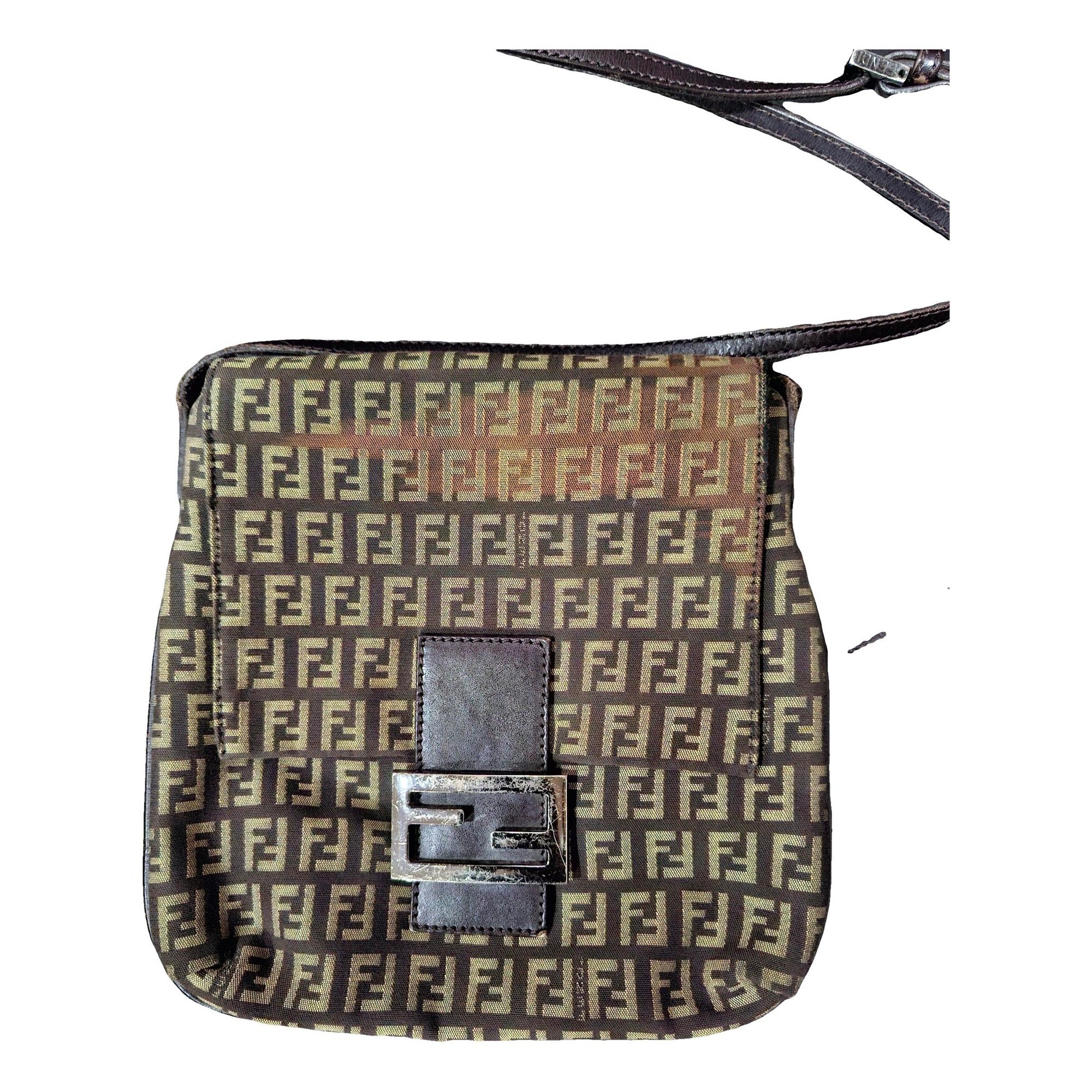Baguette cloth crossbody bag