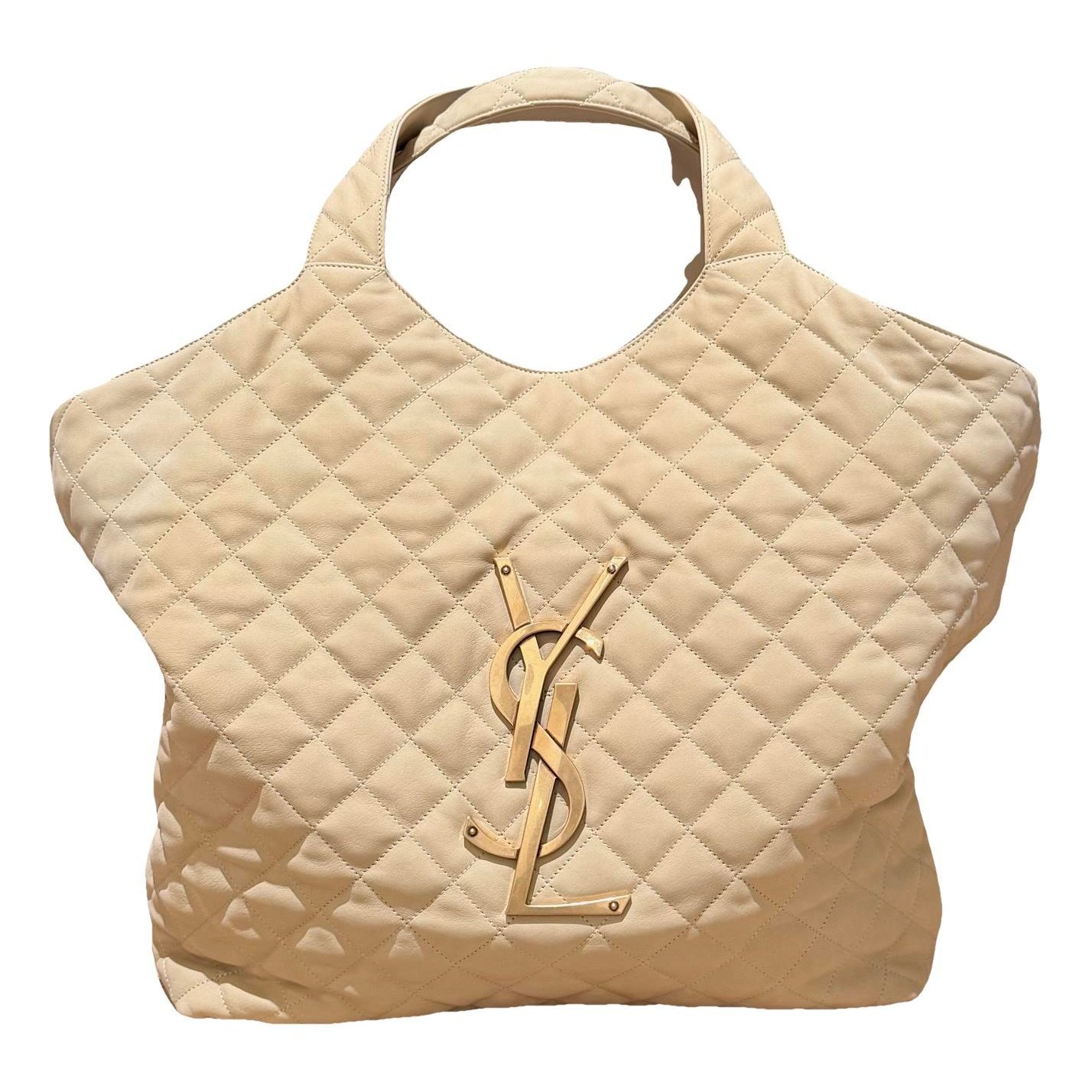 Icare leather tote