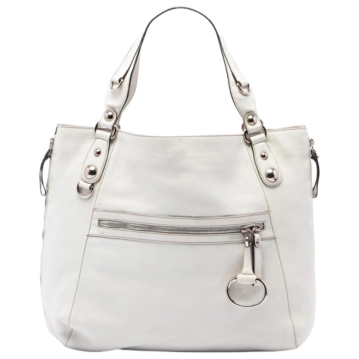 Gucci B leather tote