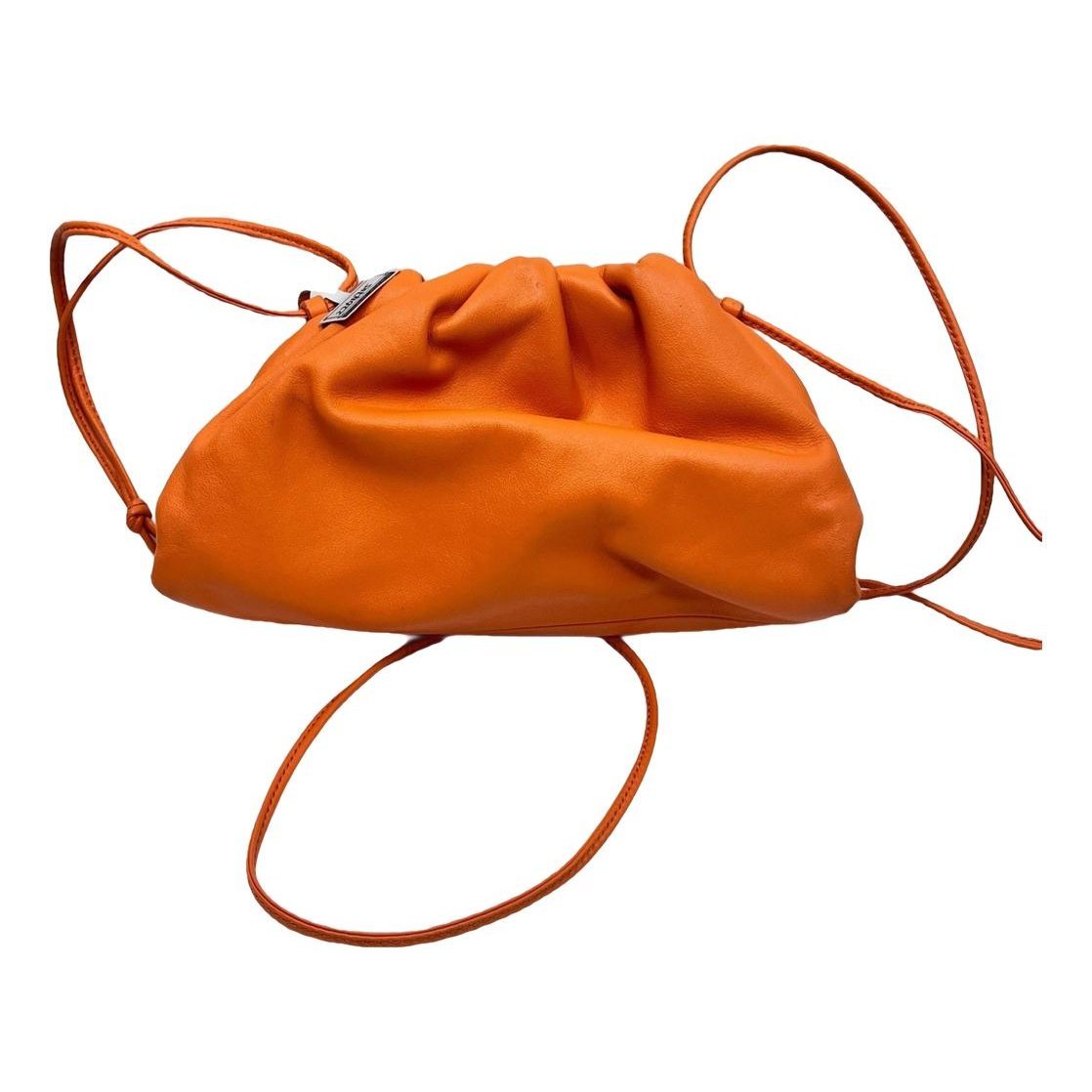 Pouch leather handbag
