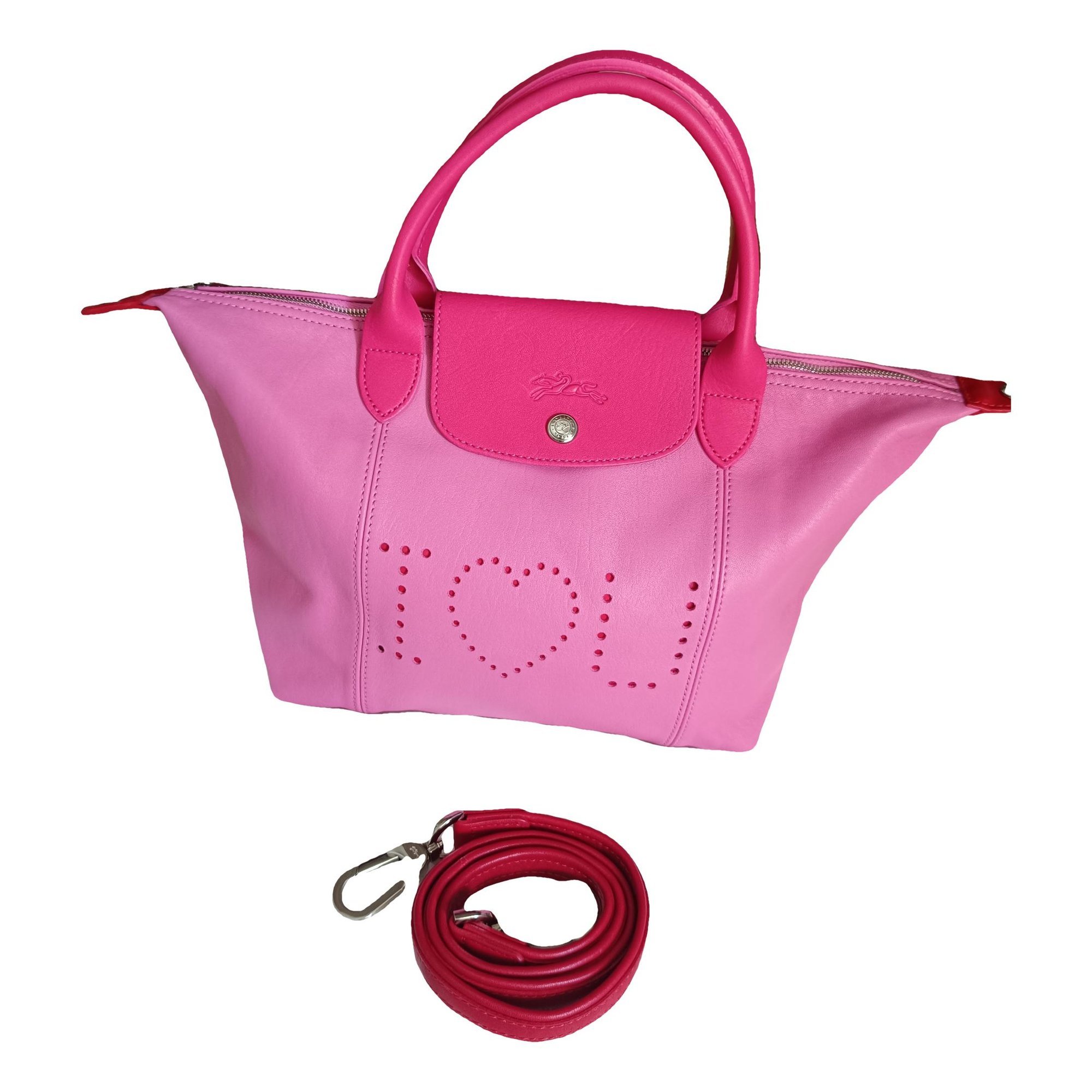 Pliage leather handbag