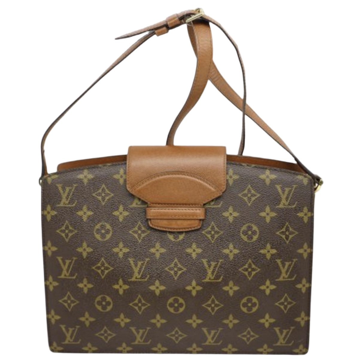 Courcelle Vintage leather crossbody bag