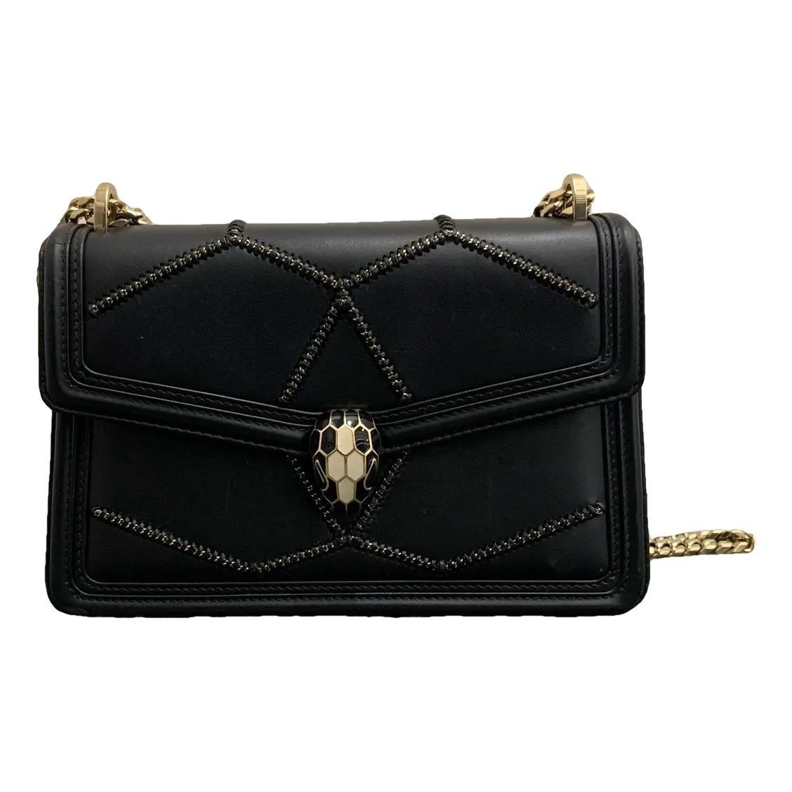Serpenti leather crossbody bag