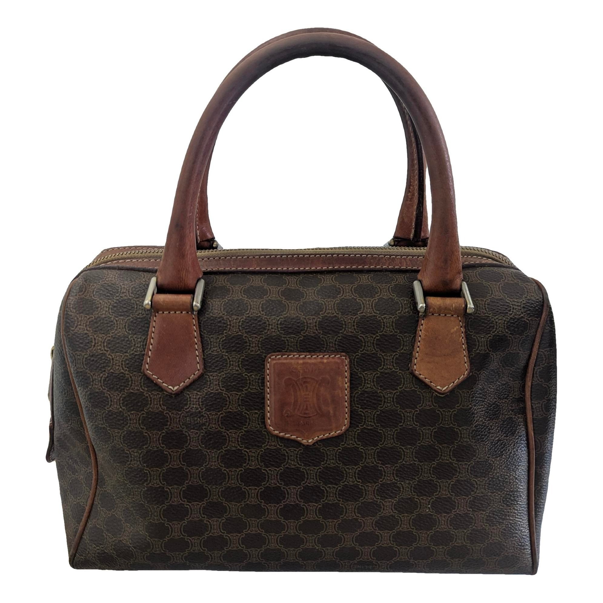 Celine Triomphe leather handbag