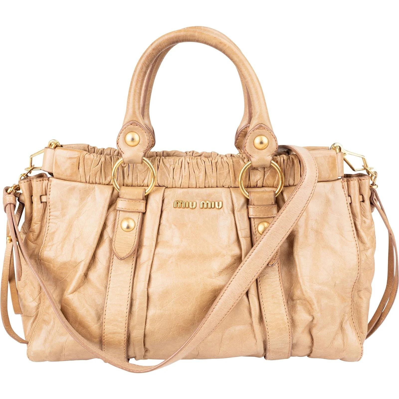 Vitello leather handbag