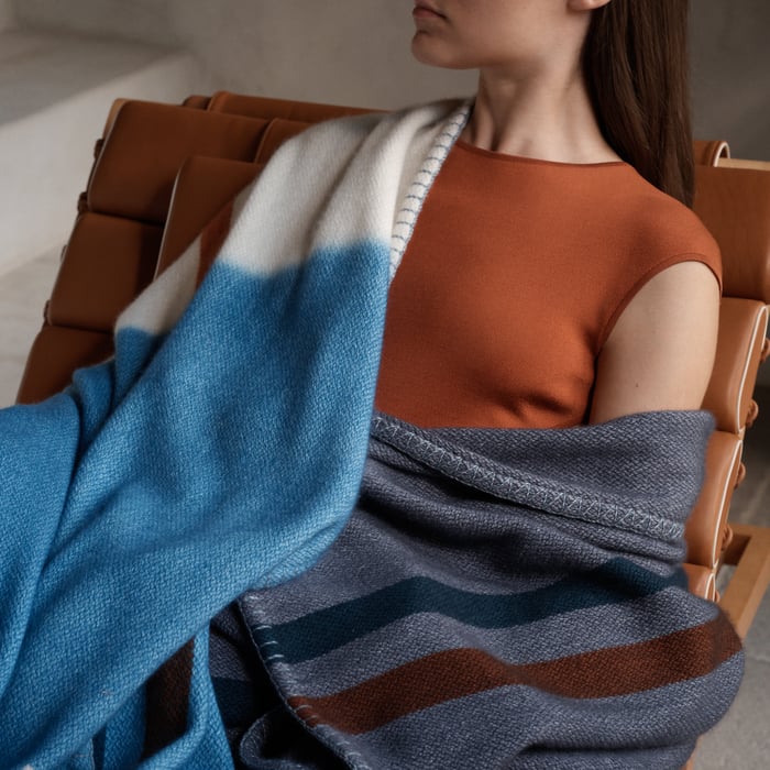 Dye Sangle Blanket