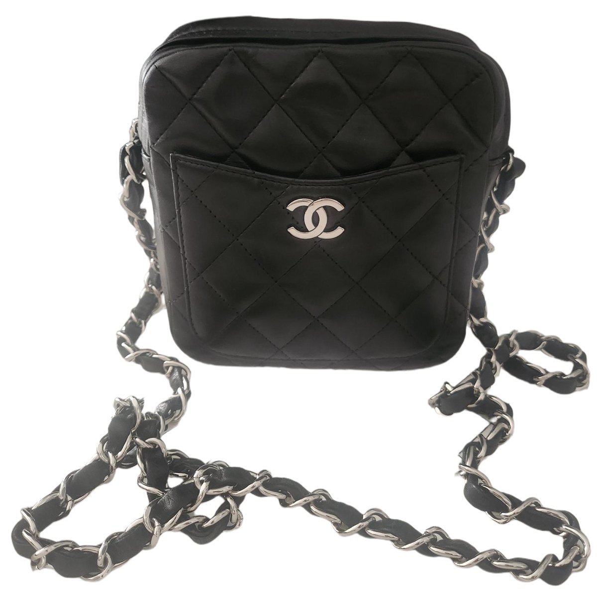 Leather crossbody bag